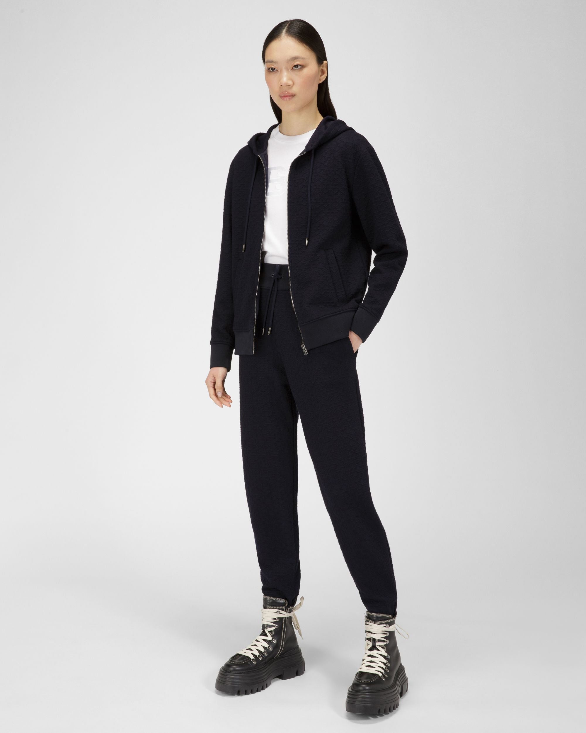 Polyamide Sweatpants In Black - Women's - Bally - 04