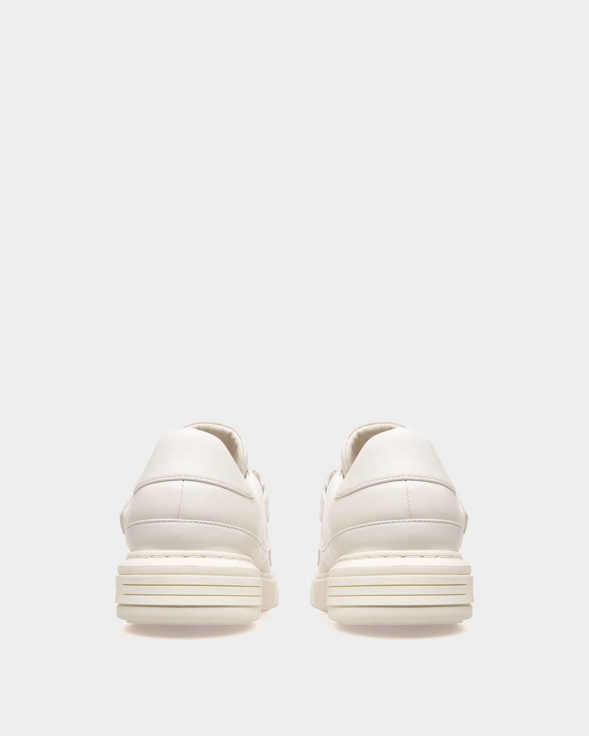 Maylor Leather Sneakers In White - Women's - Bally - 04