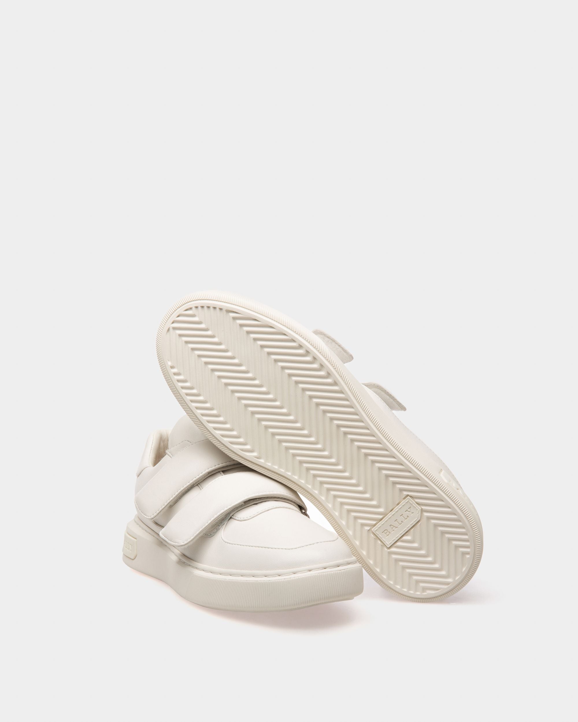 Maylor Leather Sneakers In White - Women's - Bally - 05
