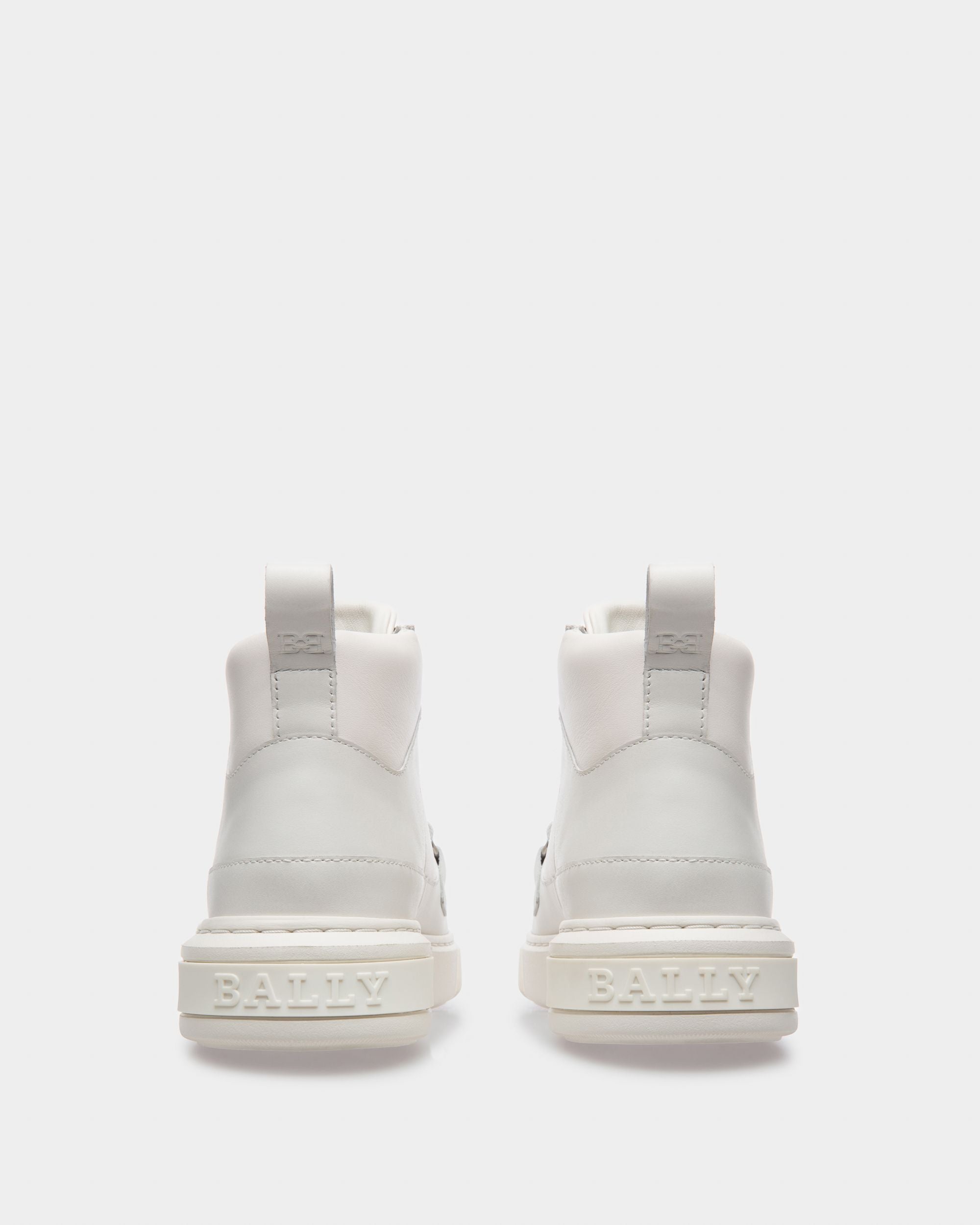 Merryk Leather Sneakers In White - Women's - Bally - 04