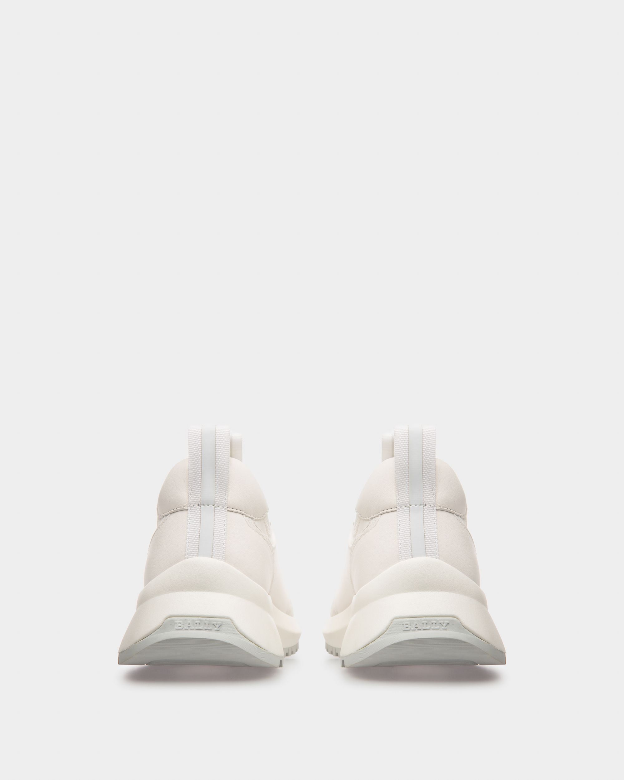Deven Leather Sneakers In White - Women's - Bally - 04