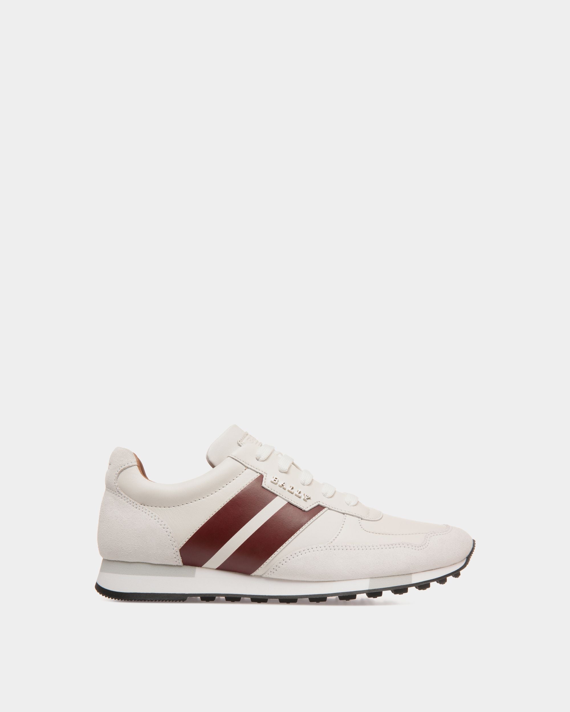 Sneaker In White  Leather - Women's - Bally - 01