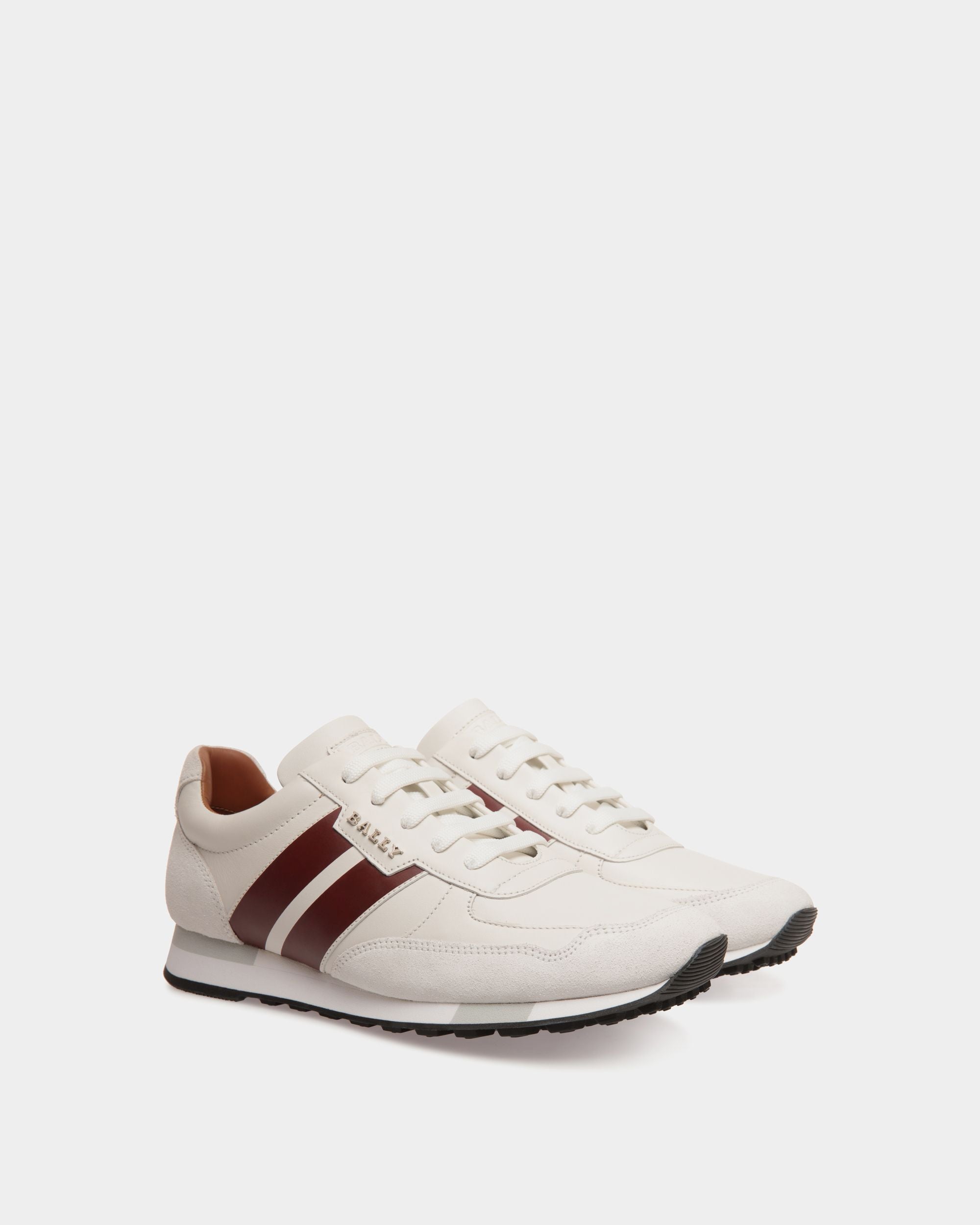 Sneaker In White  Leather - Women's - Bally - 02