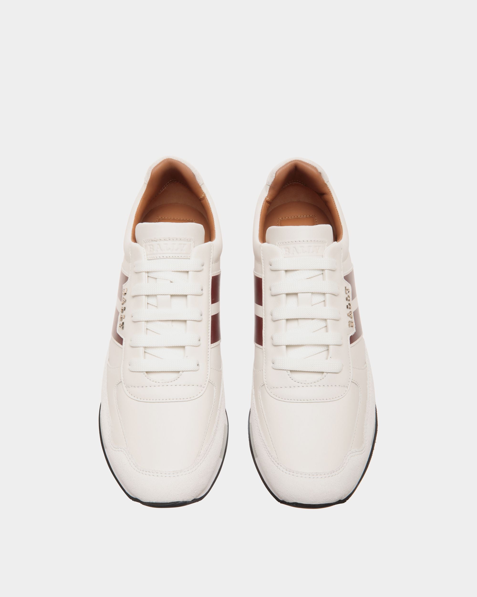 Sneaker In White  Leather - Women's - Bally - 04