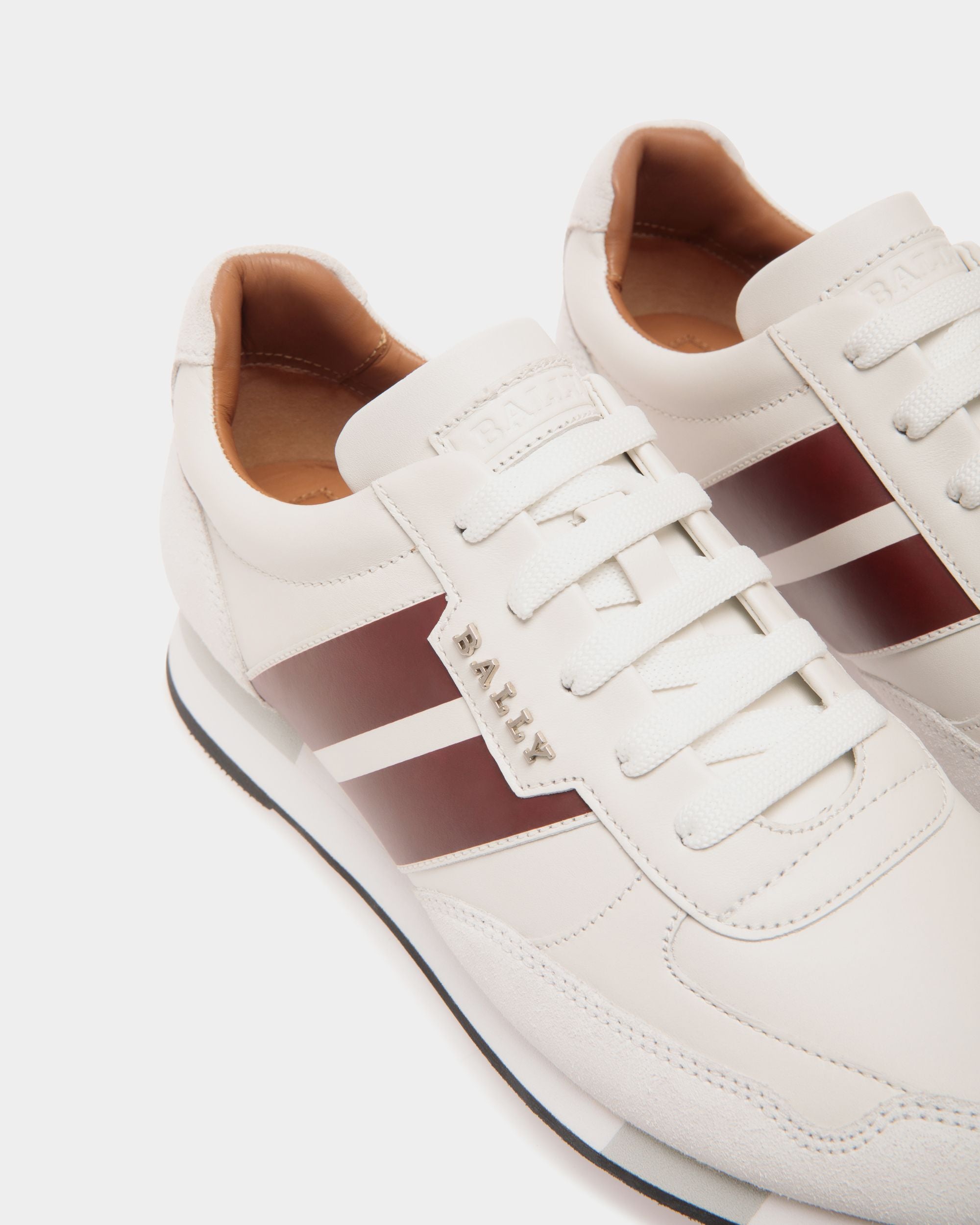 Sneaker In White  Leather - Women's - Bally - 05