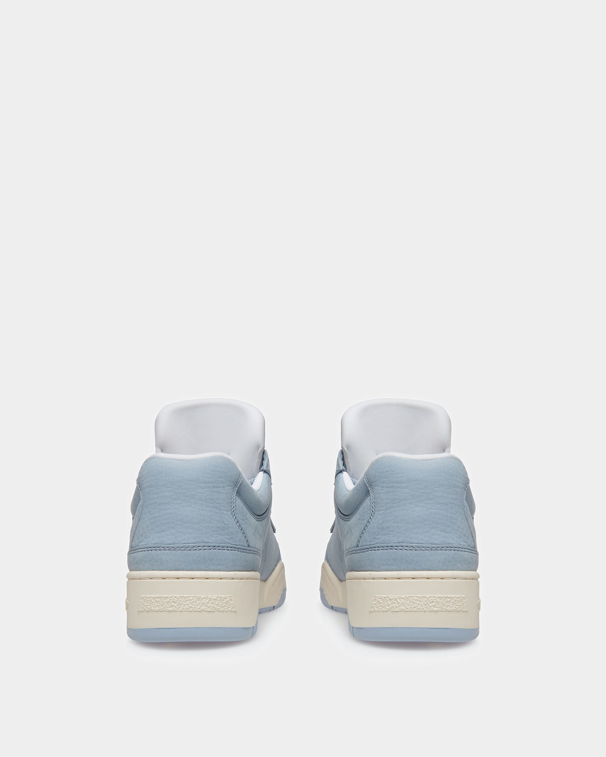 Kiro Leather Sneakers In Light Blue - Women's - Bally - 04