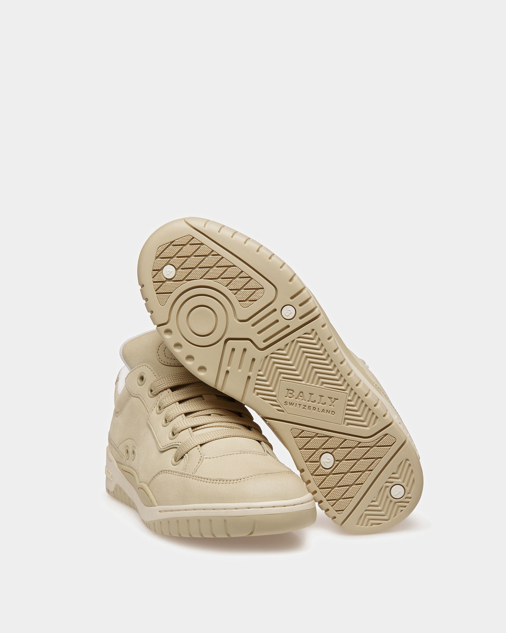 Kiro Leather Sneakers In Beige - Women's - Bally - 05