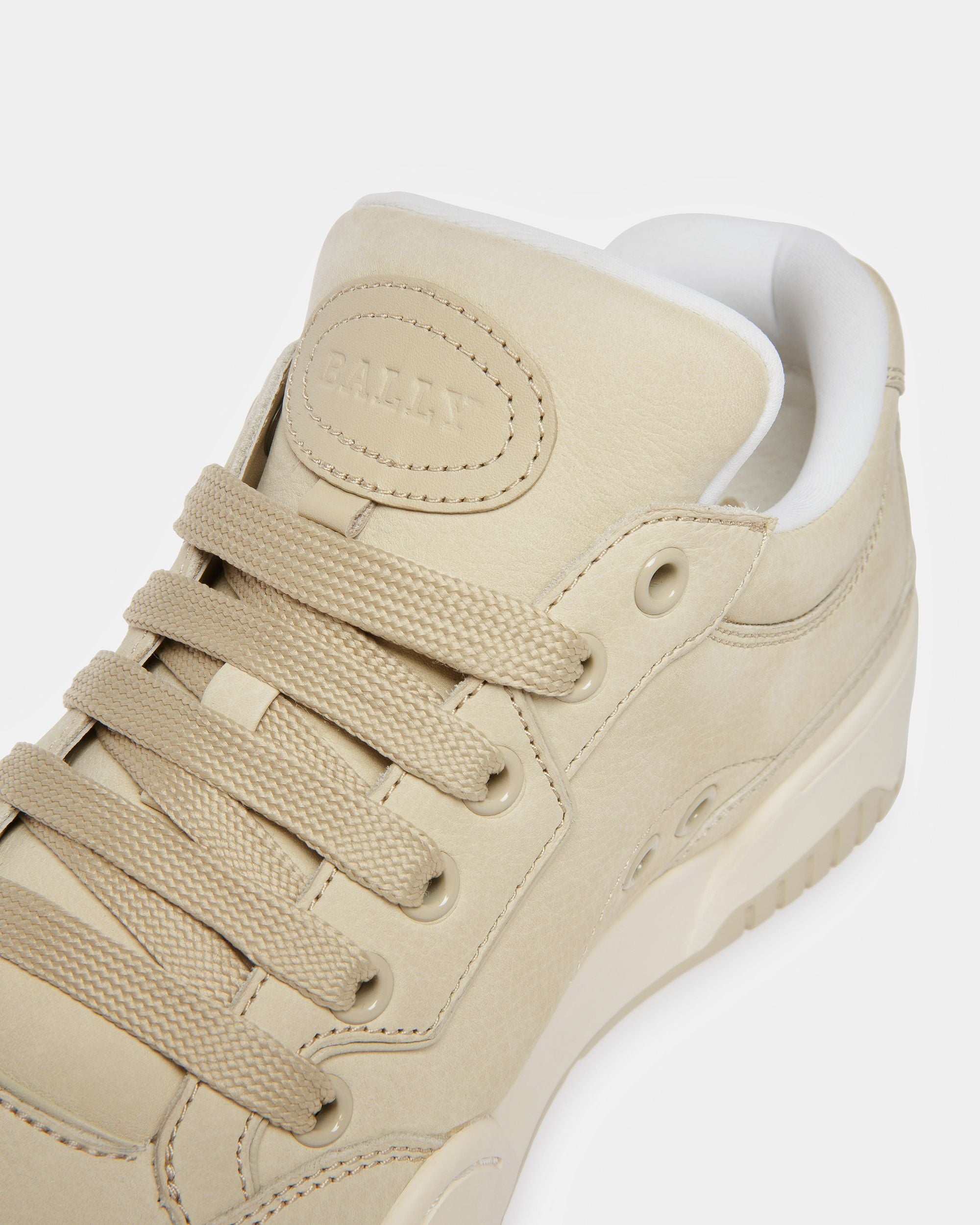 Kiro Leather Sneakers In Beige - Women's - Bally - 06