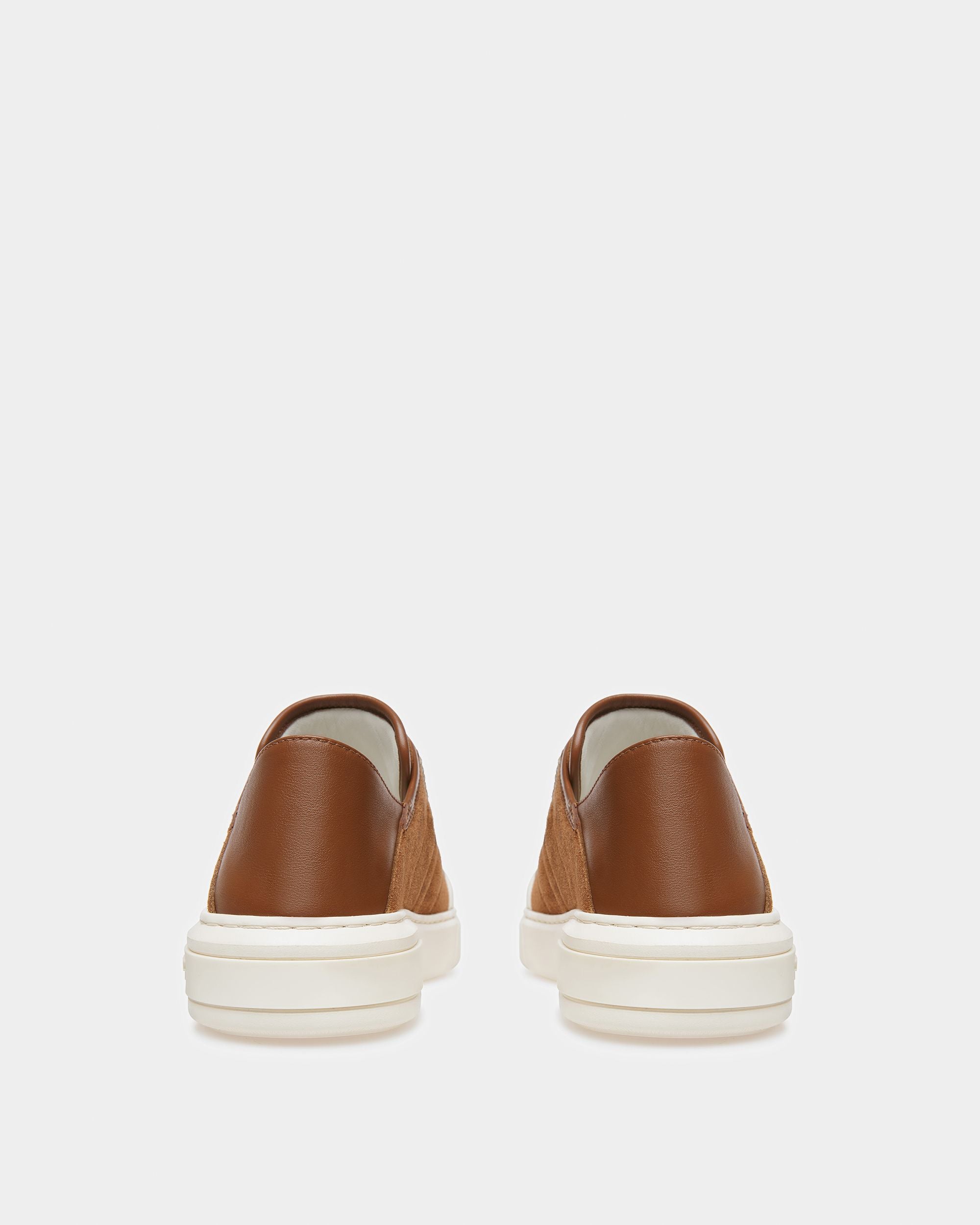 Marily Suede Sneakers In Brown - Women's - Bally - 04