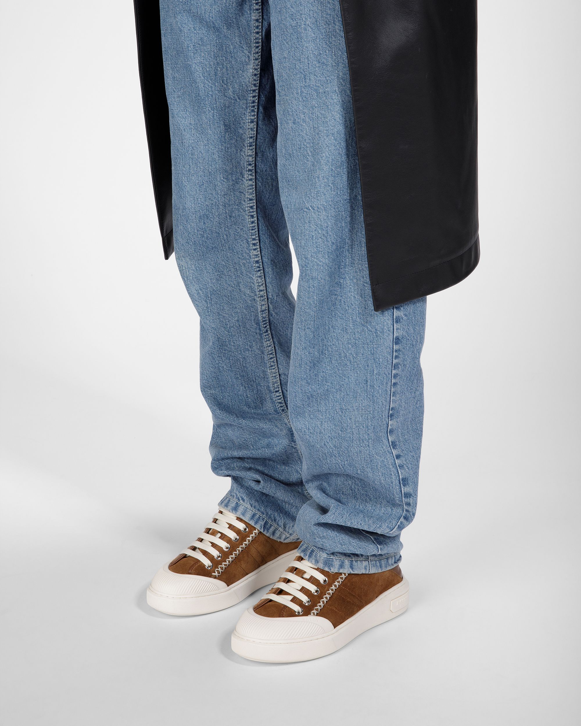 Marily Suede Sneakers In Brown - Women's - Bally - 07