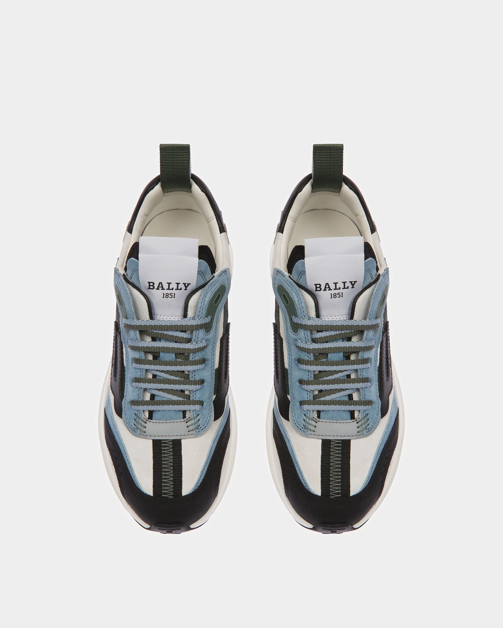 Darky Leather Sneakers In Black - Women's - Bally - 02