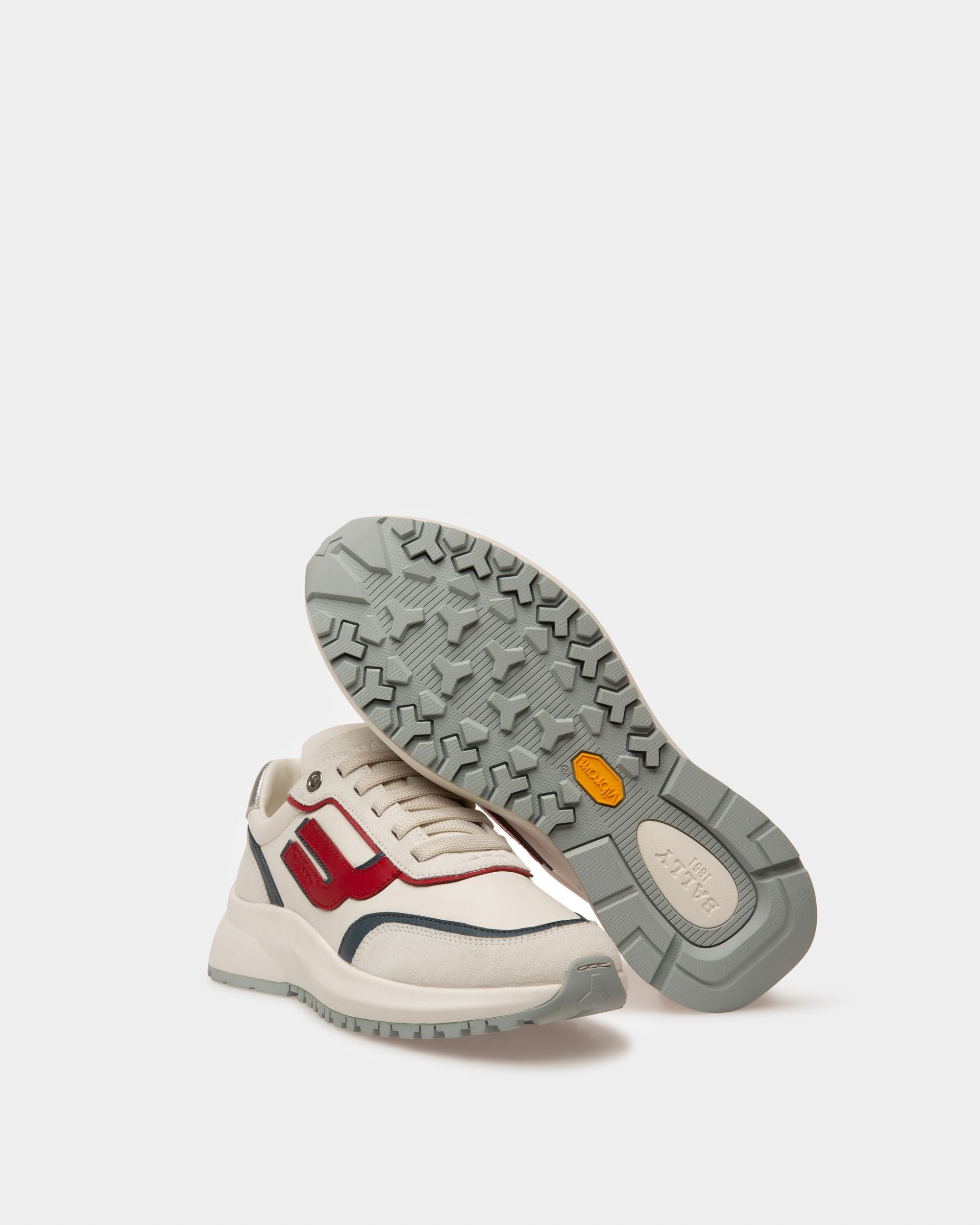 Demmy Leather Sneakers In White - Women's - Bally - 05