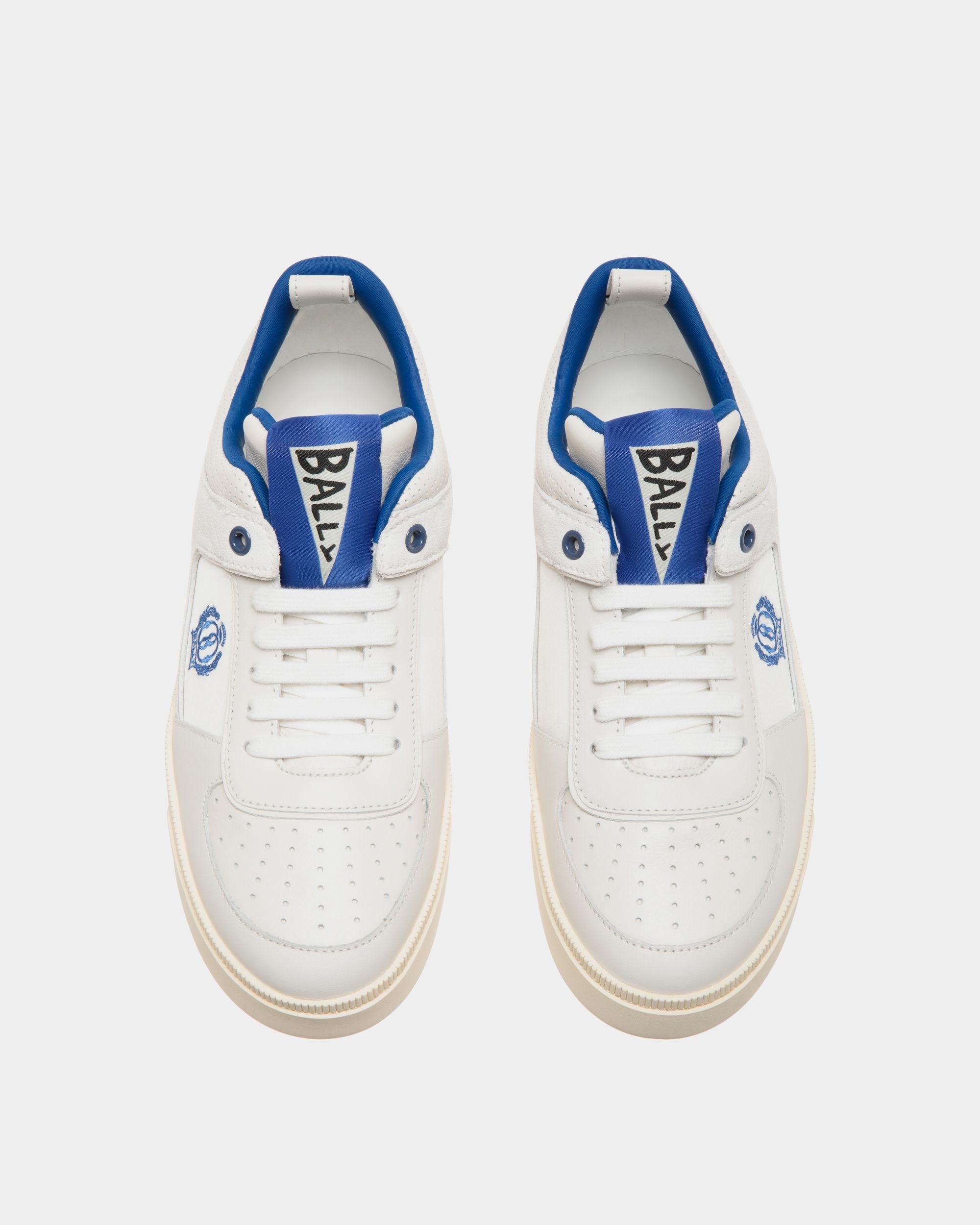 Raise Sneaker In White Leather - Women's - Bally - 04