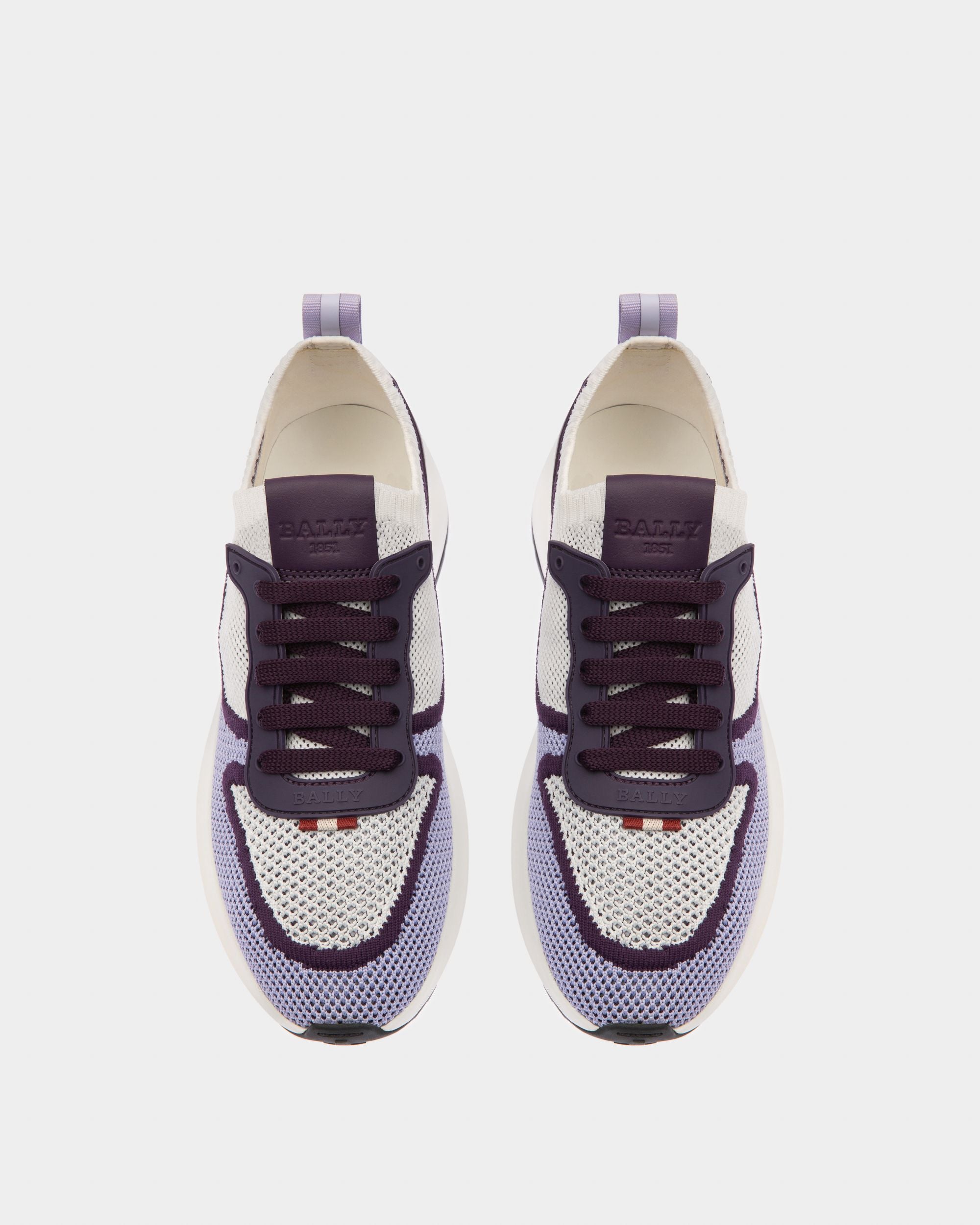 Davyn Mesh Sneakers In White - Women's - Bally - 02