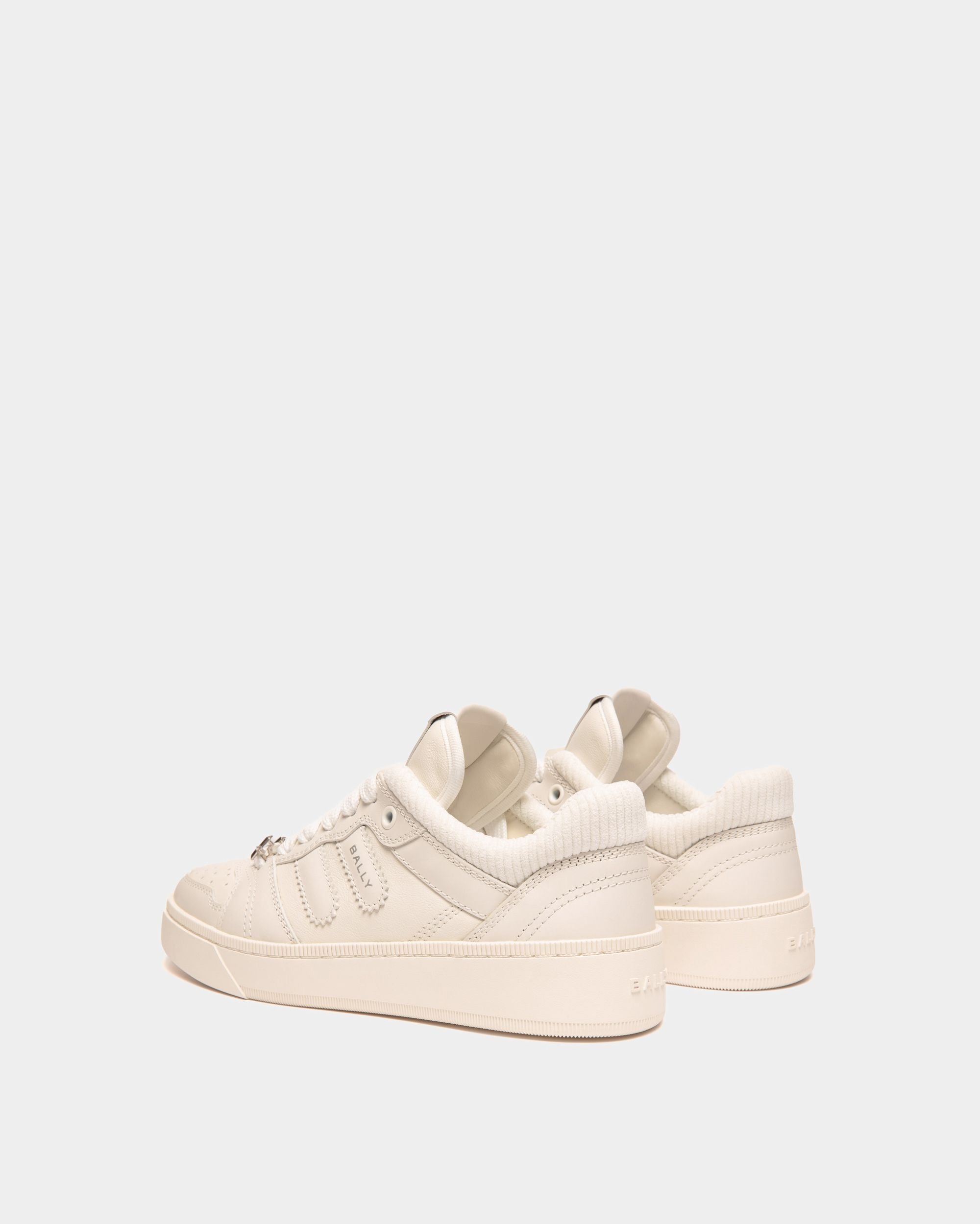 Women s Raise Sneaker In White Leather Bally