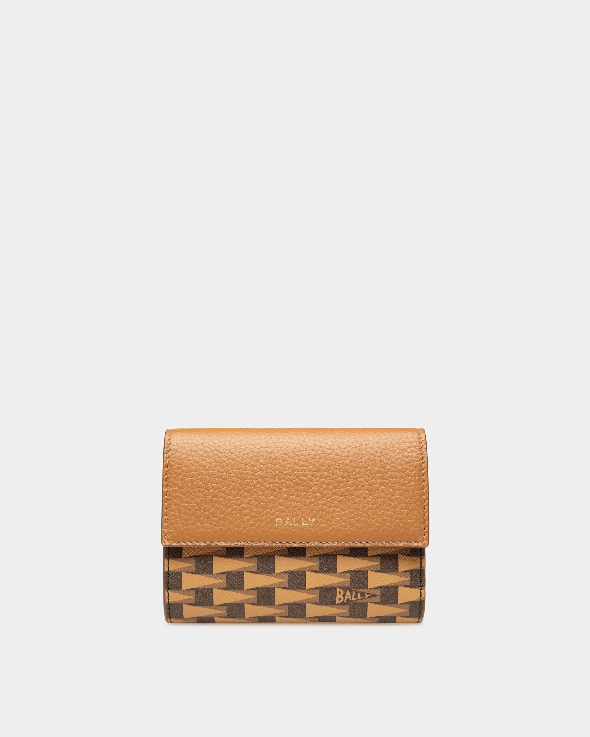 Pennant Card Holder In Desert TPU - Women's - Bally - 01