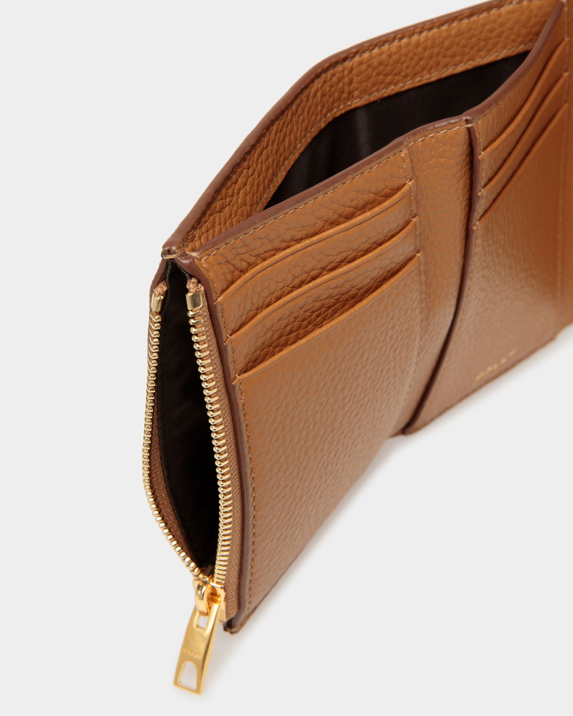 Pennant Card Holder In Desert TPU - Women's - Bally - 04