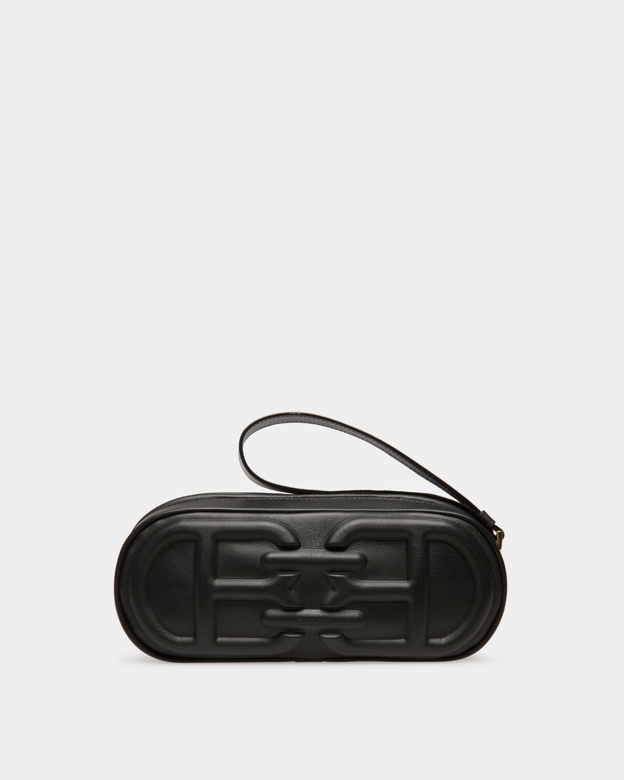 Bowye Leather Belt Bag In Black - Women's - Bally - 01