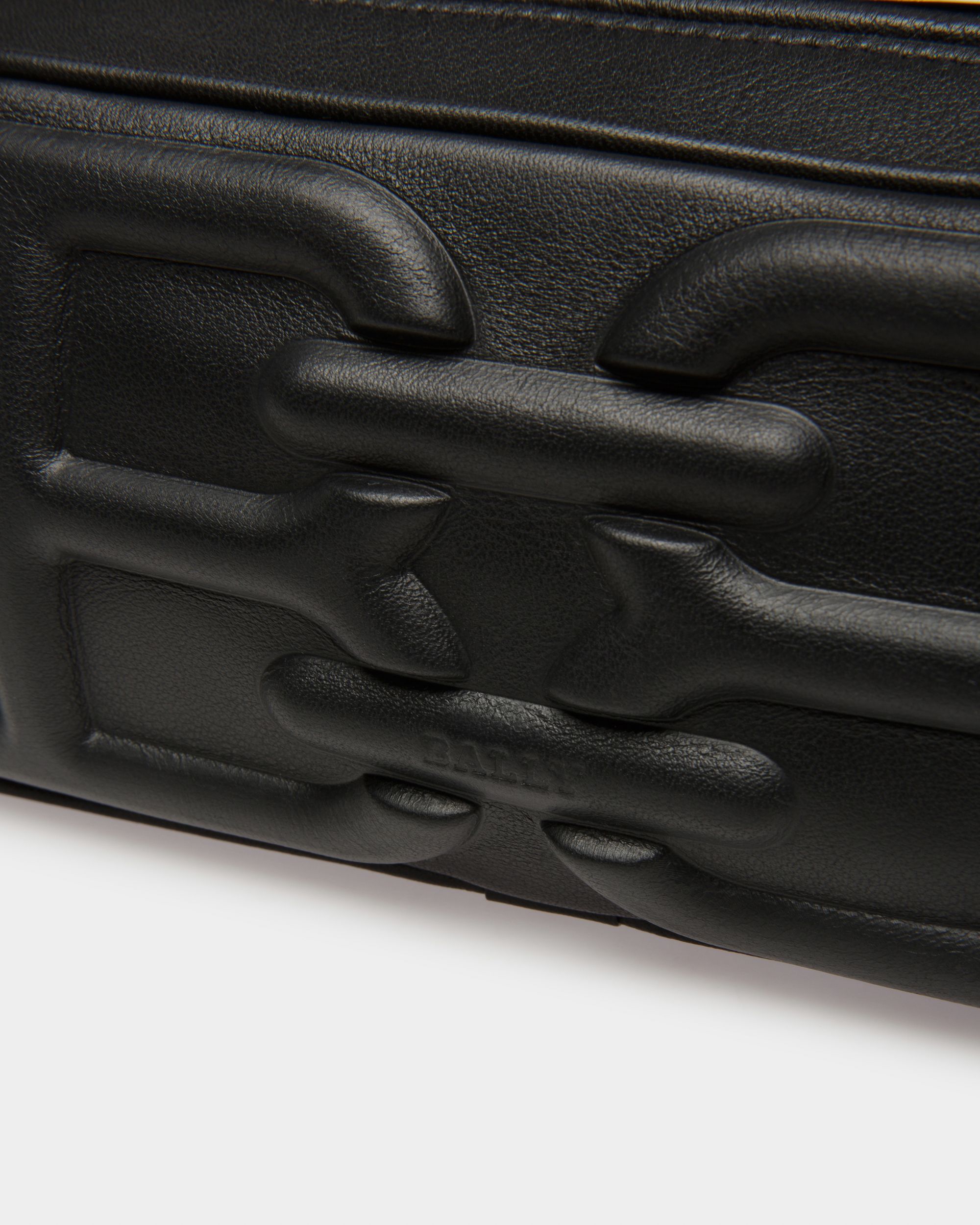Bowye Leather Belt Bag In Black - Women's - Bally - 06