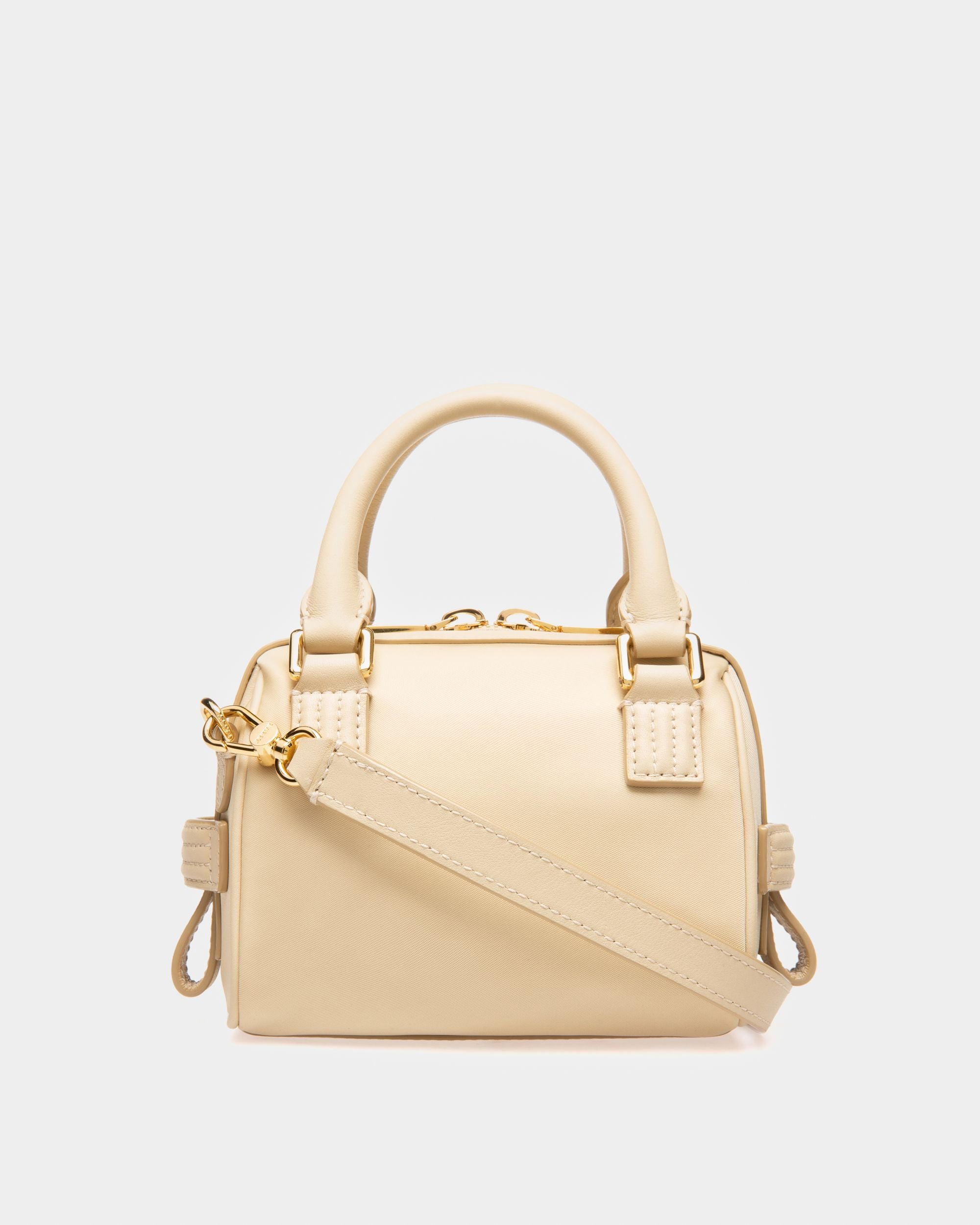 Evin Minibag In Fossil Nylon - Women's - Bally - 02