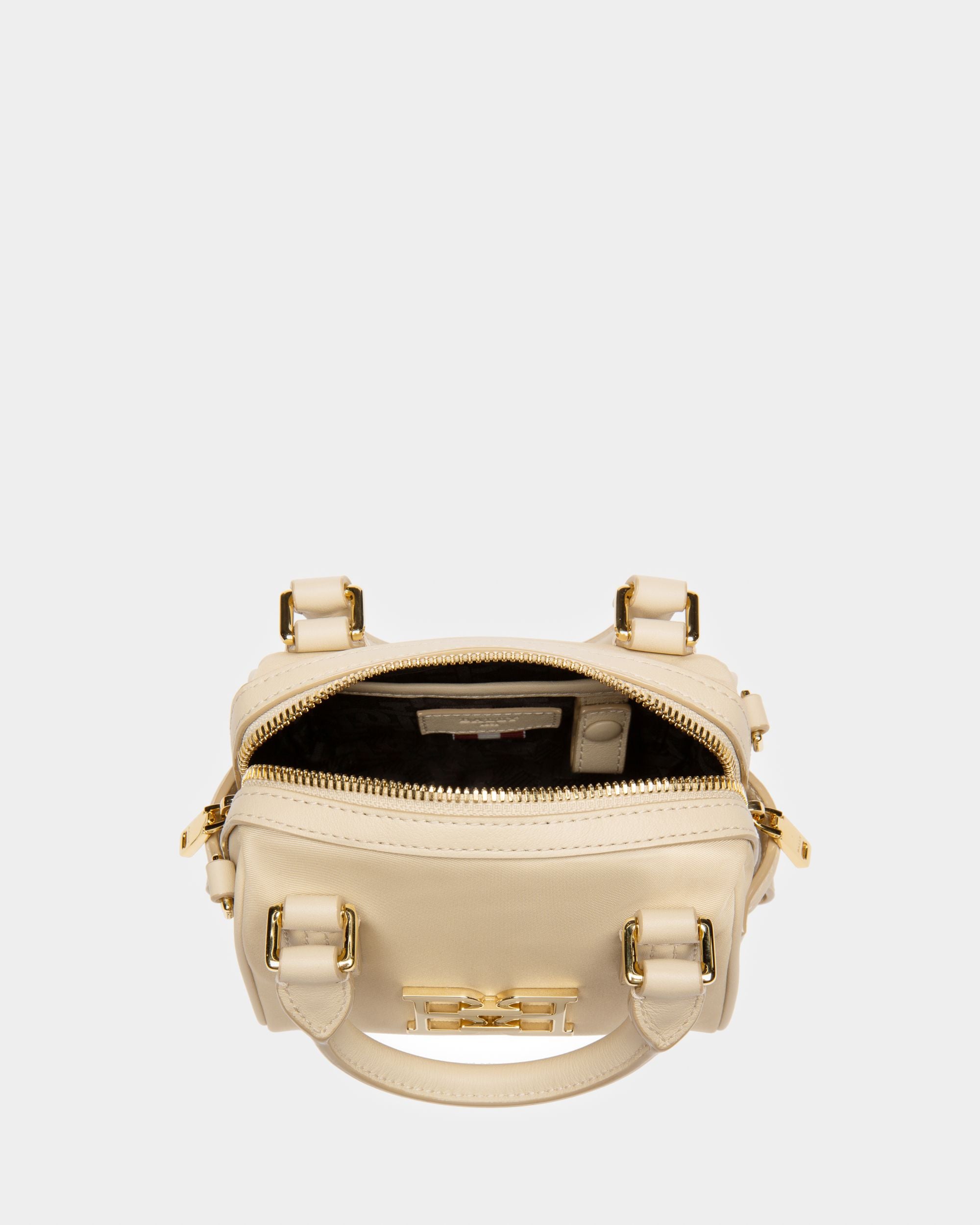Evin Minibag In Fossil Nylon - Women's - Bally - 03