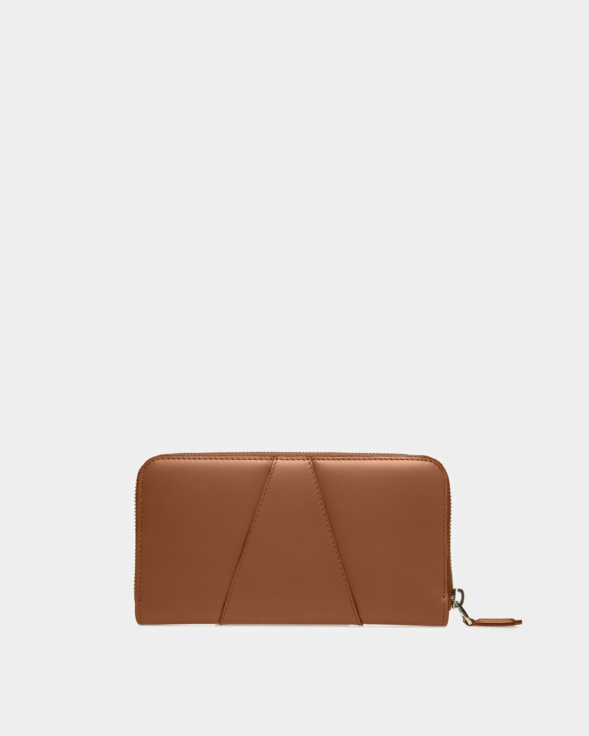 Avenor Leather Wallet In Brown - Women's - Bally - 02