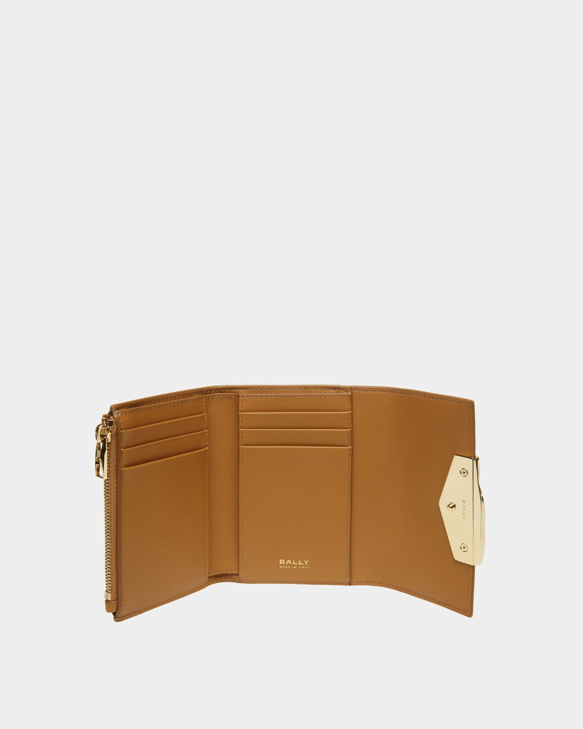 Baroque Wallet In Desert Leather - Women's - Bally - 03