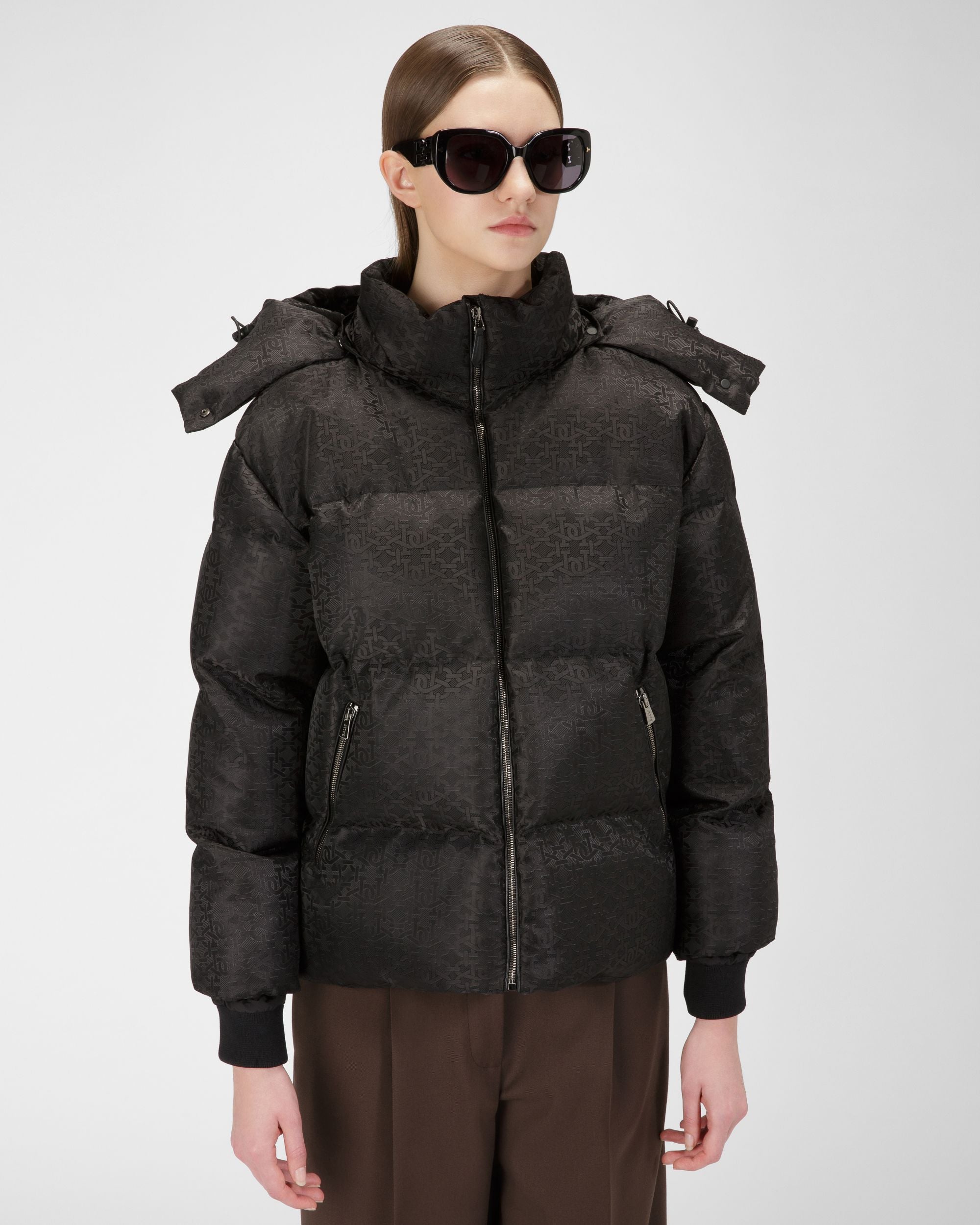 Nylon Outerwear In Black - Women's - Bally - 01