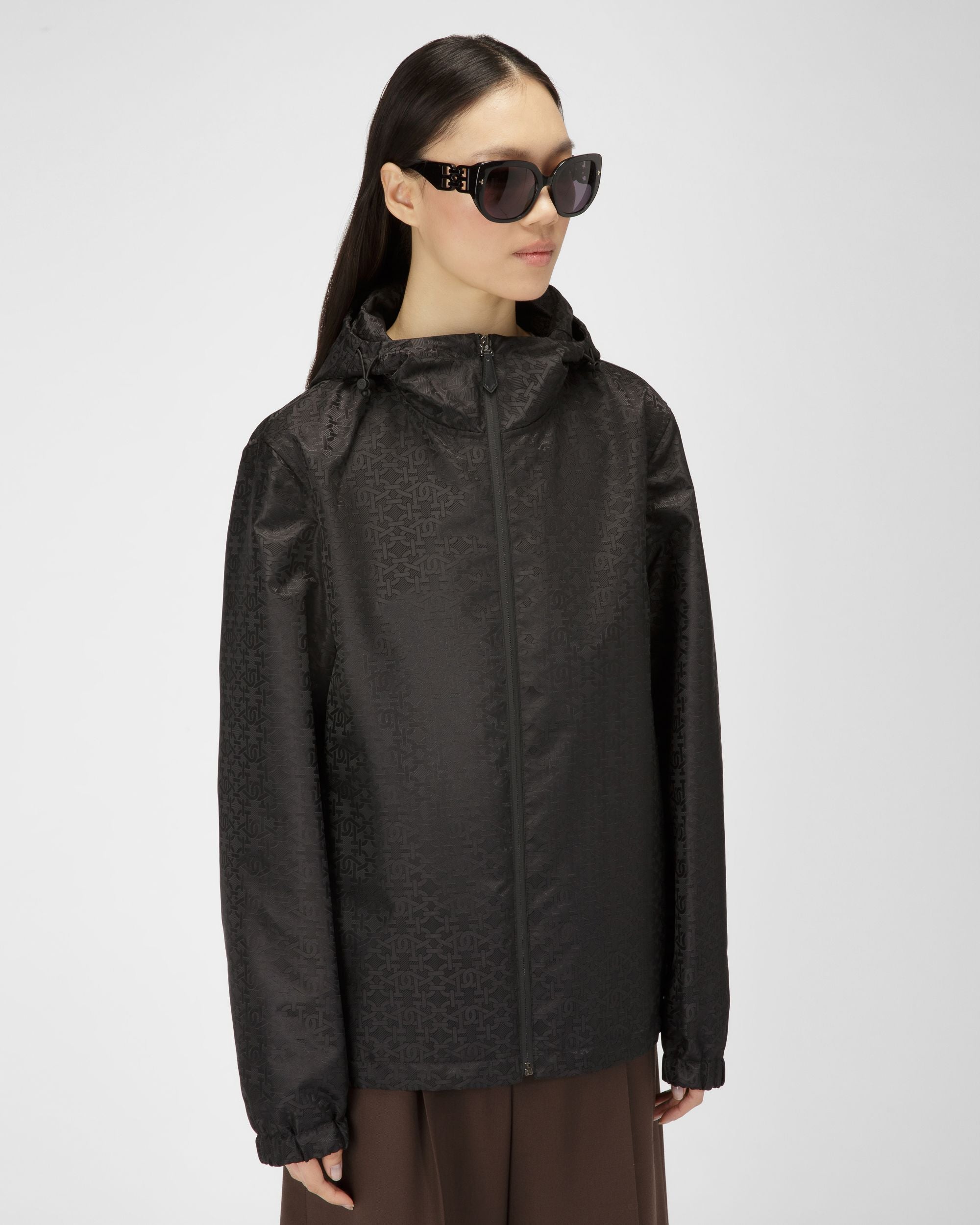 Nylon Outerwear In Black - Women's - Bally - 01