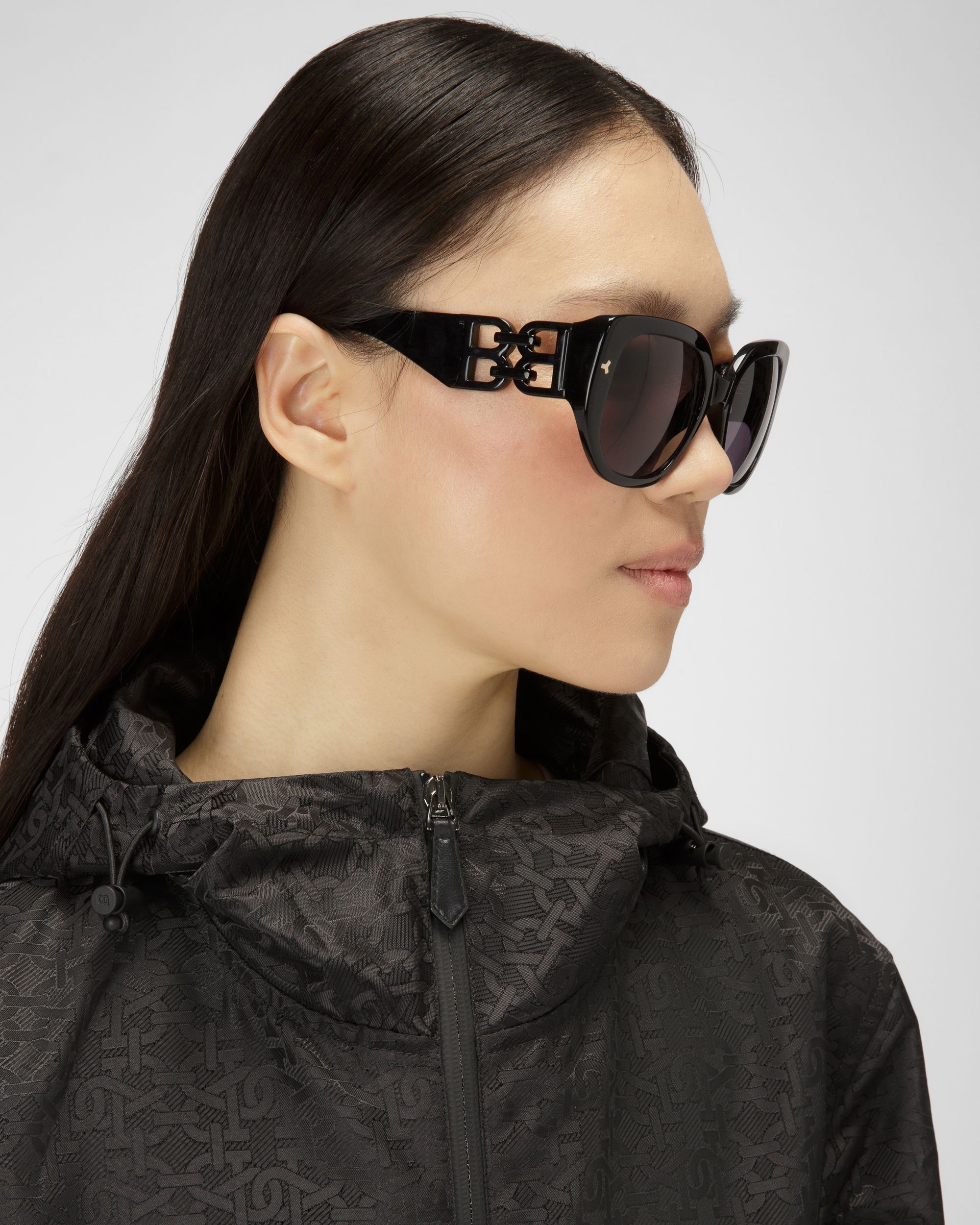 Nylon Outerwear In Black - Women's - Bally - 02