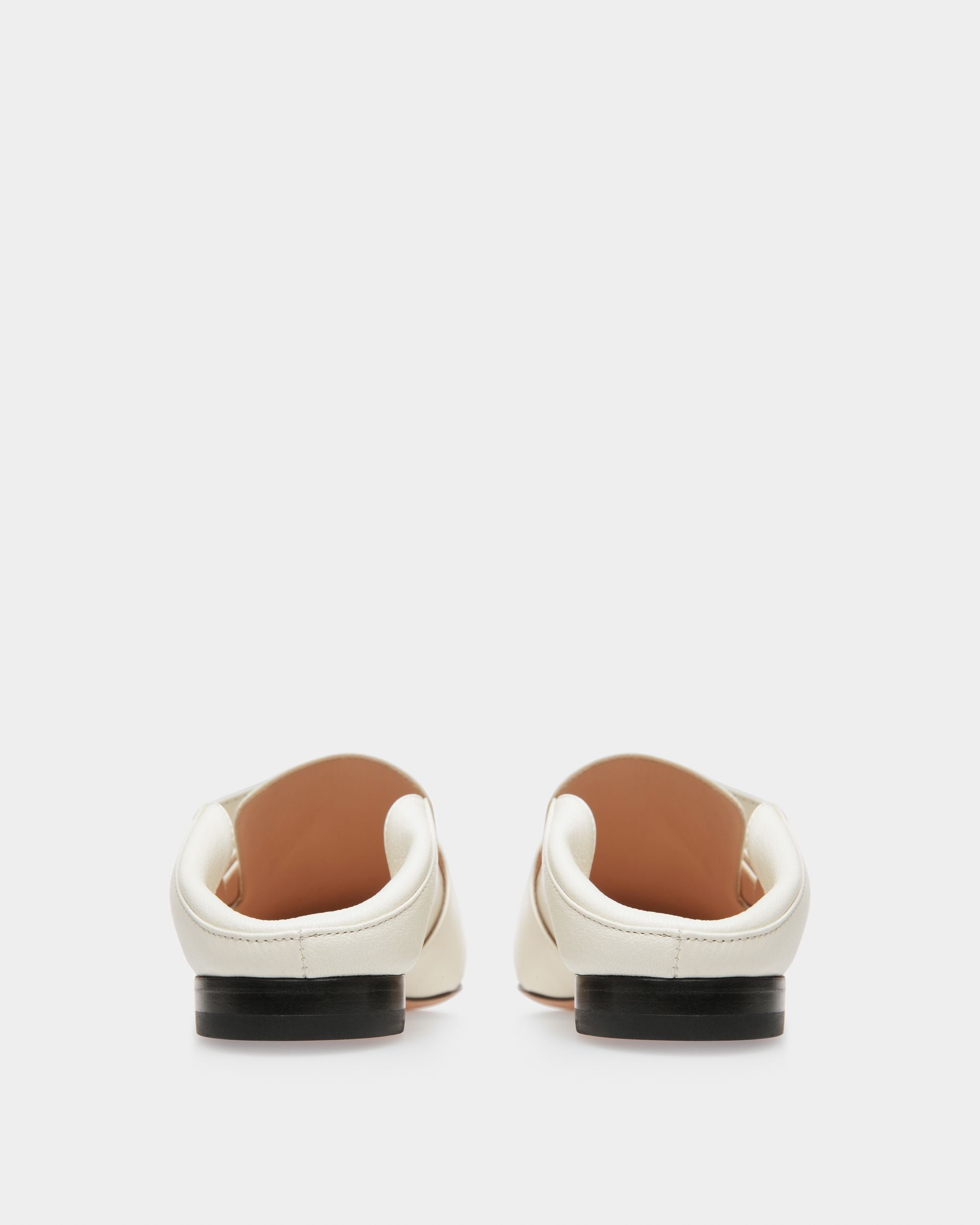 Janelle Leather Pumps In Bone - Women's - Bally - 08