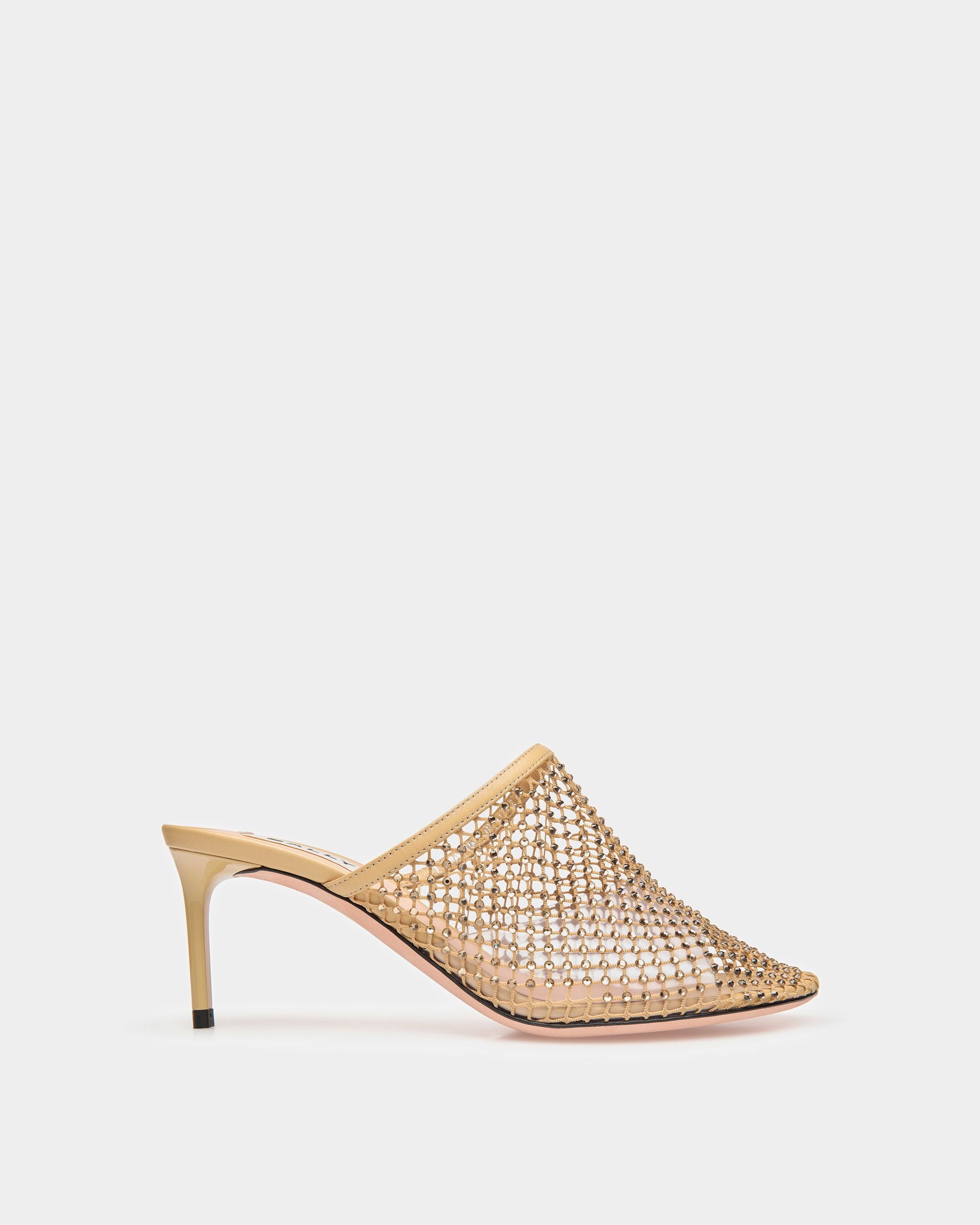 Crystal Fishnet Mule - Women's - Bally - 01