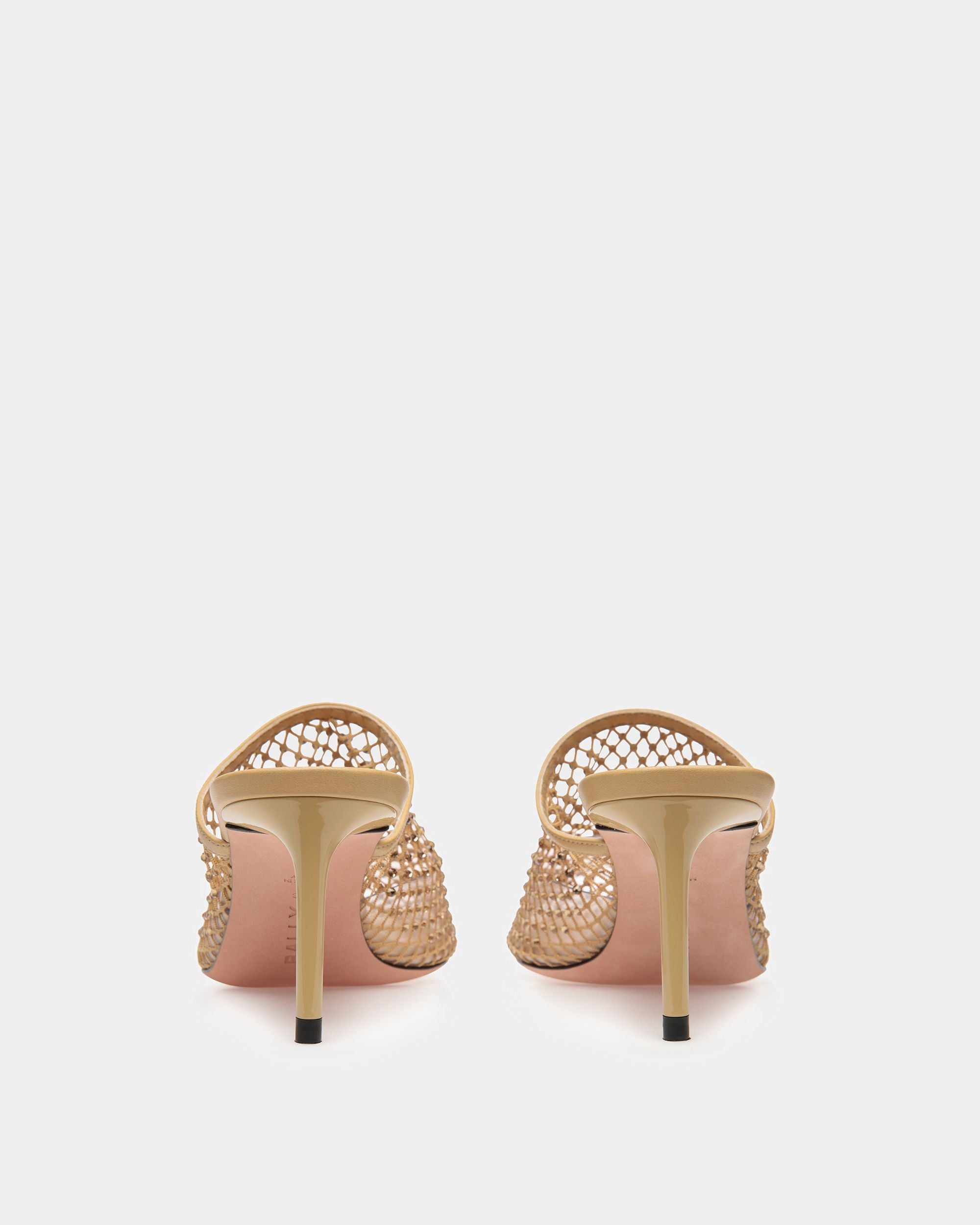 Crystal Fishnet Mule - Women's - Bally - 02