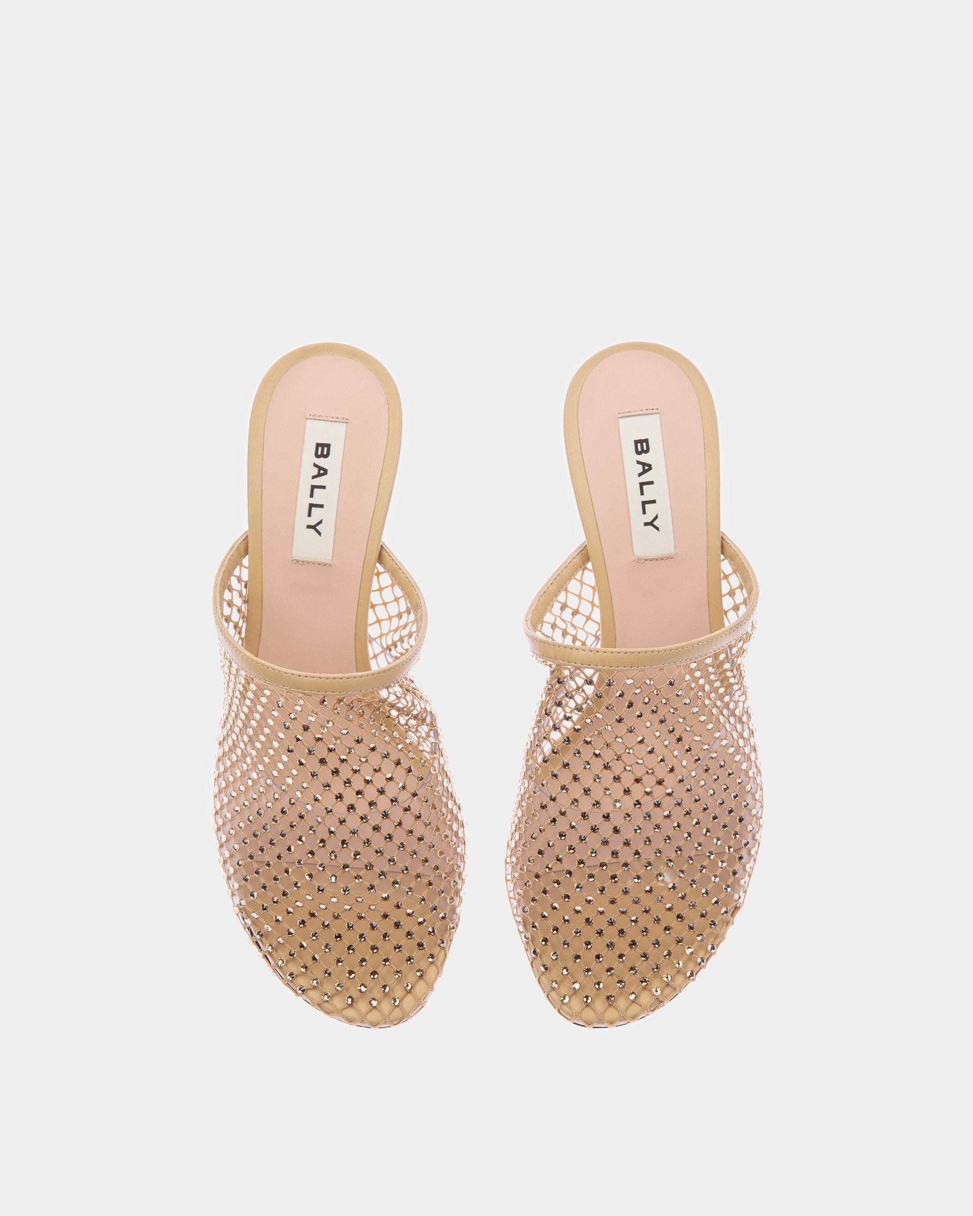 Crystal Fishnet Mule - Women's - Bally - 04