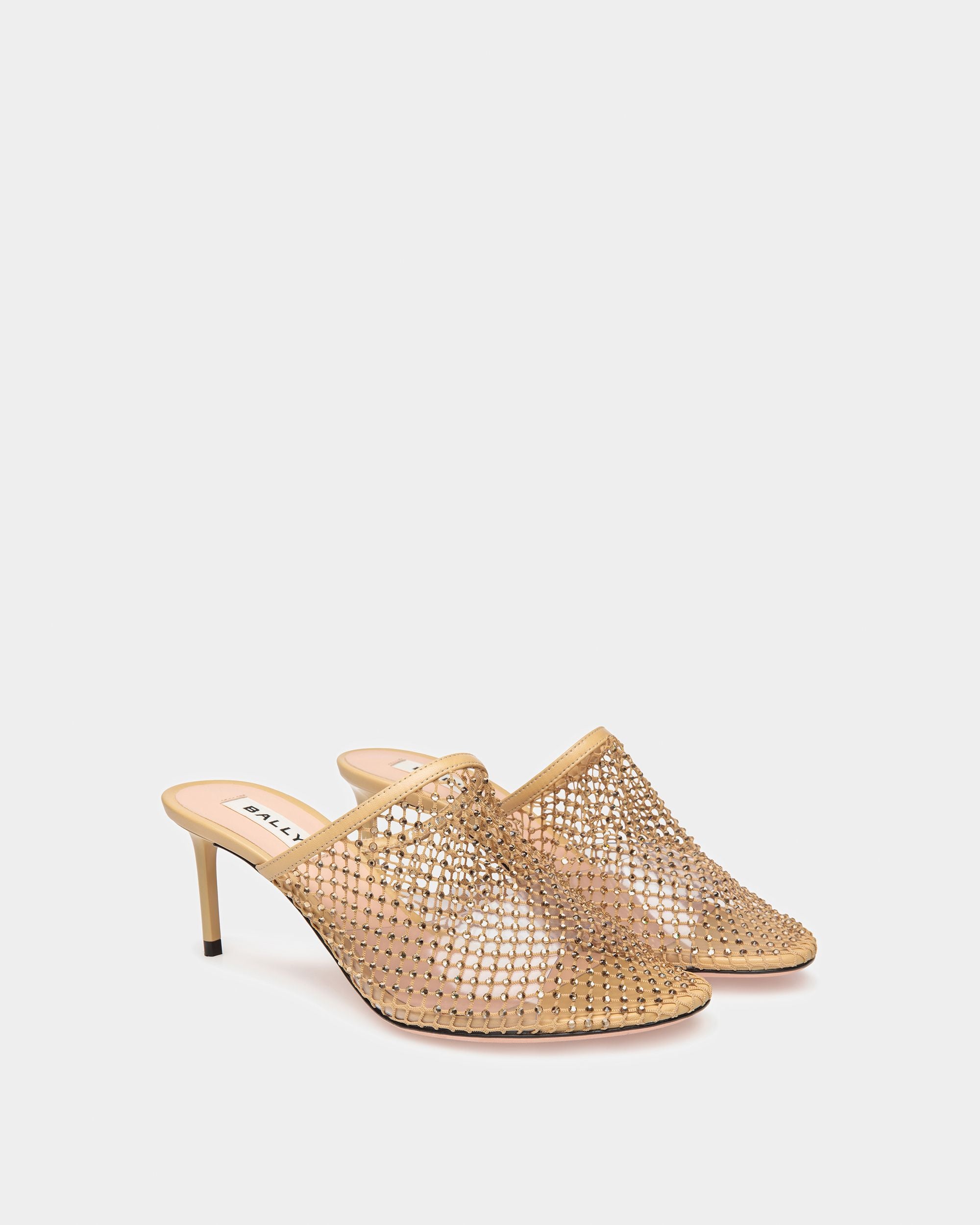 Crystal Fishnet Mule - Women's - Bally - 05