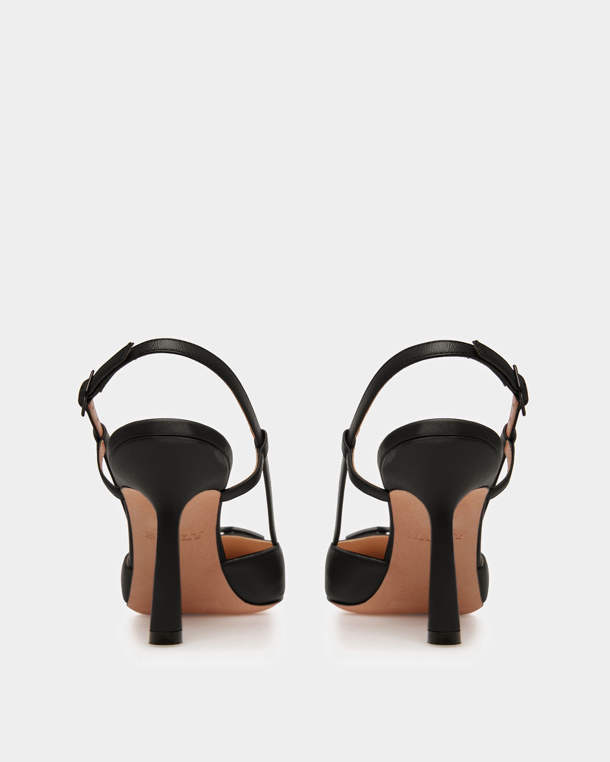 Eva Leather Pumps In Black - Women's - Bally - 03