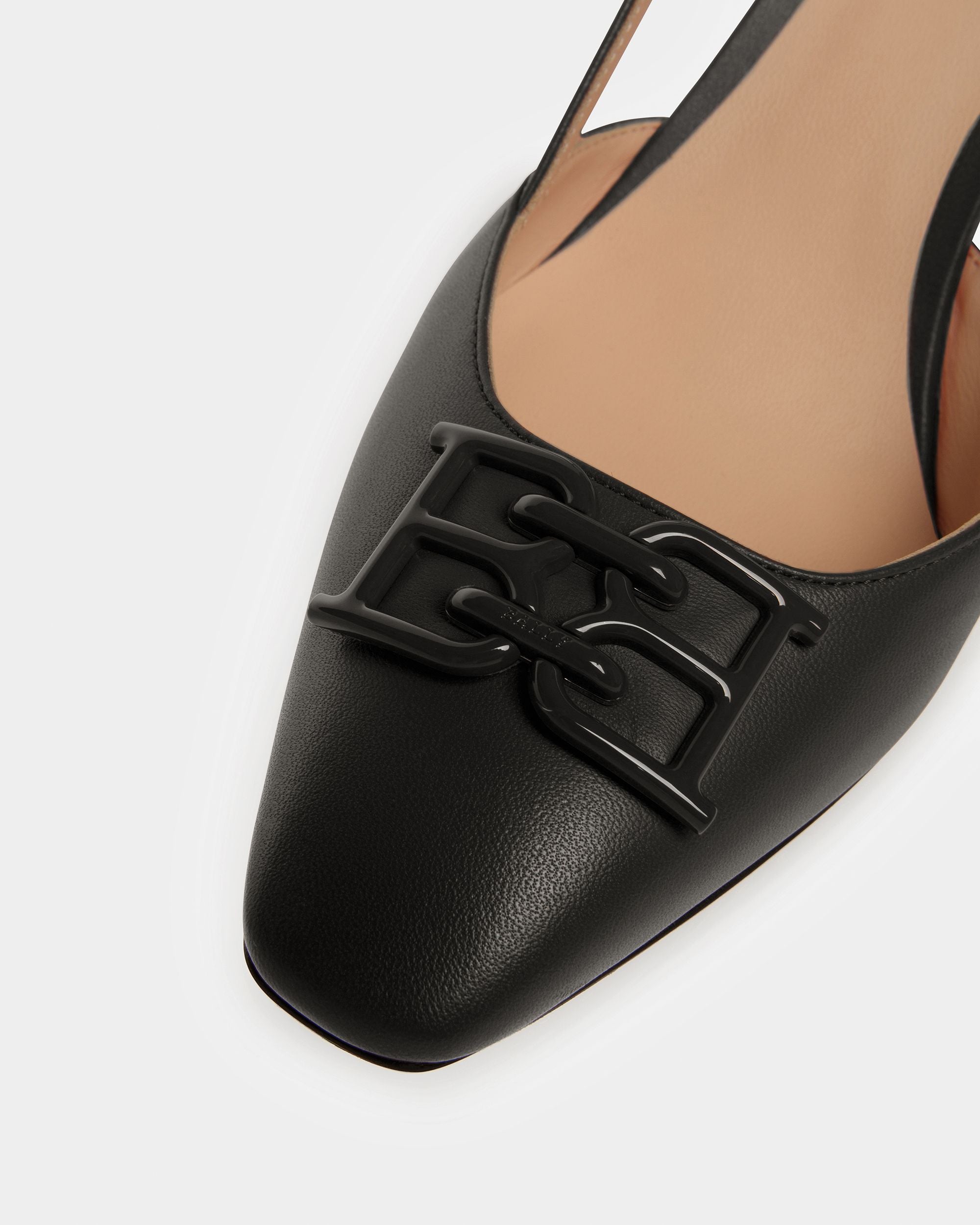 Eva Leather Pumps In Black - Women's - Bally - 04