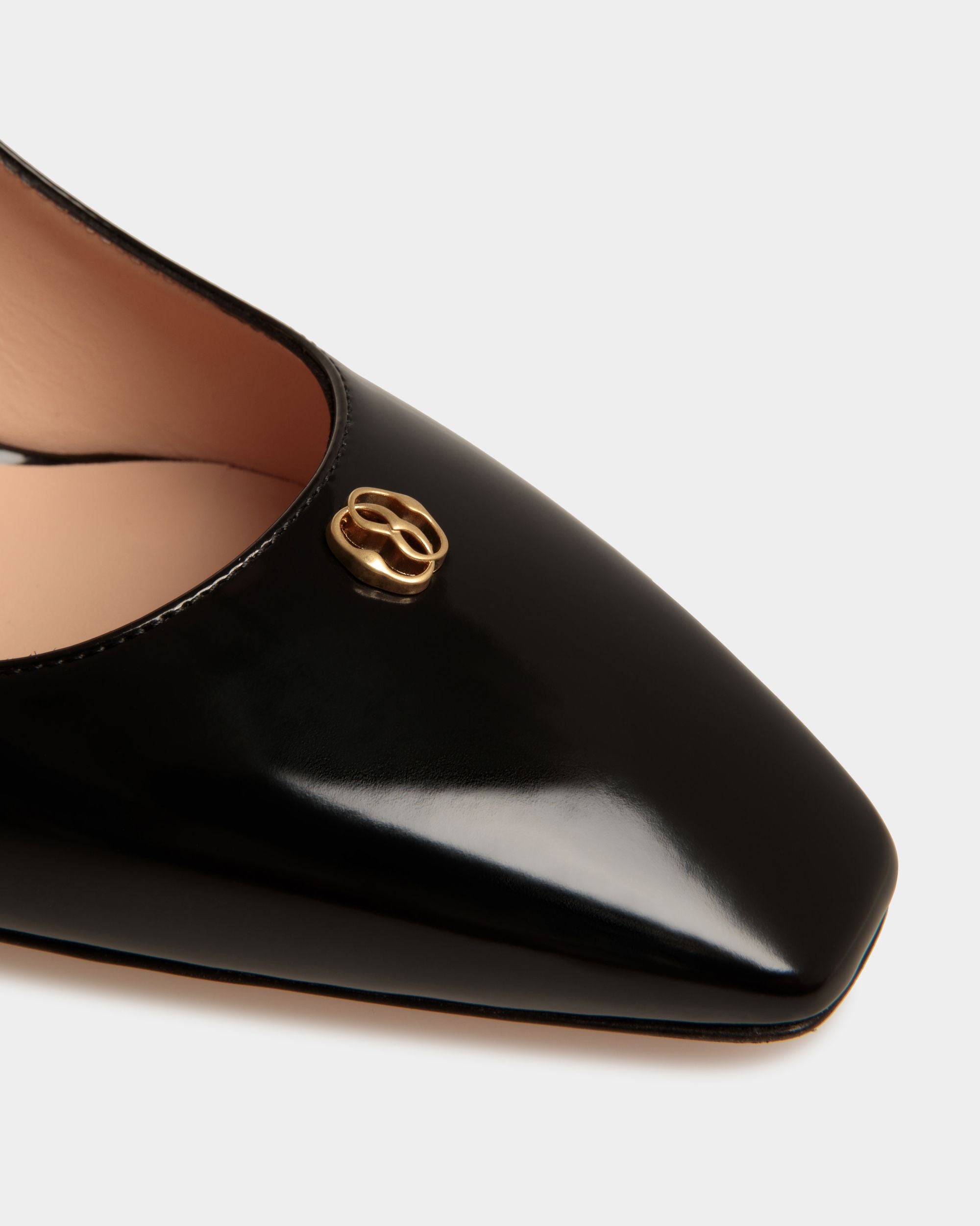 Women s Sylt Pump In Black Leather Bally