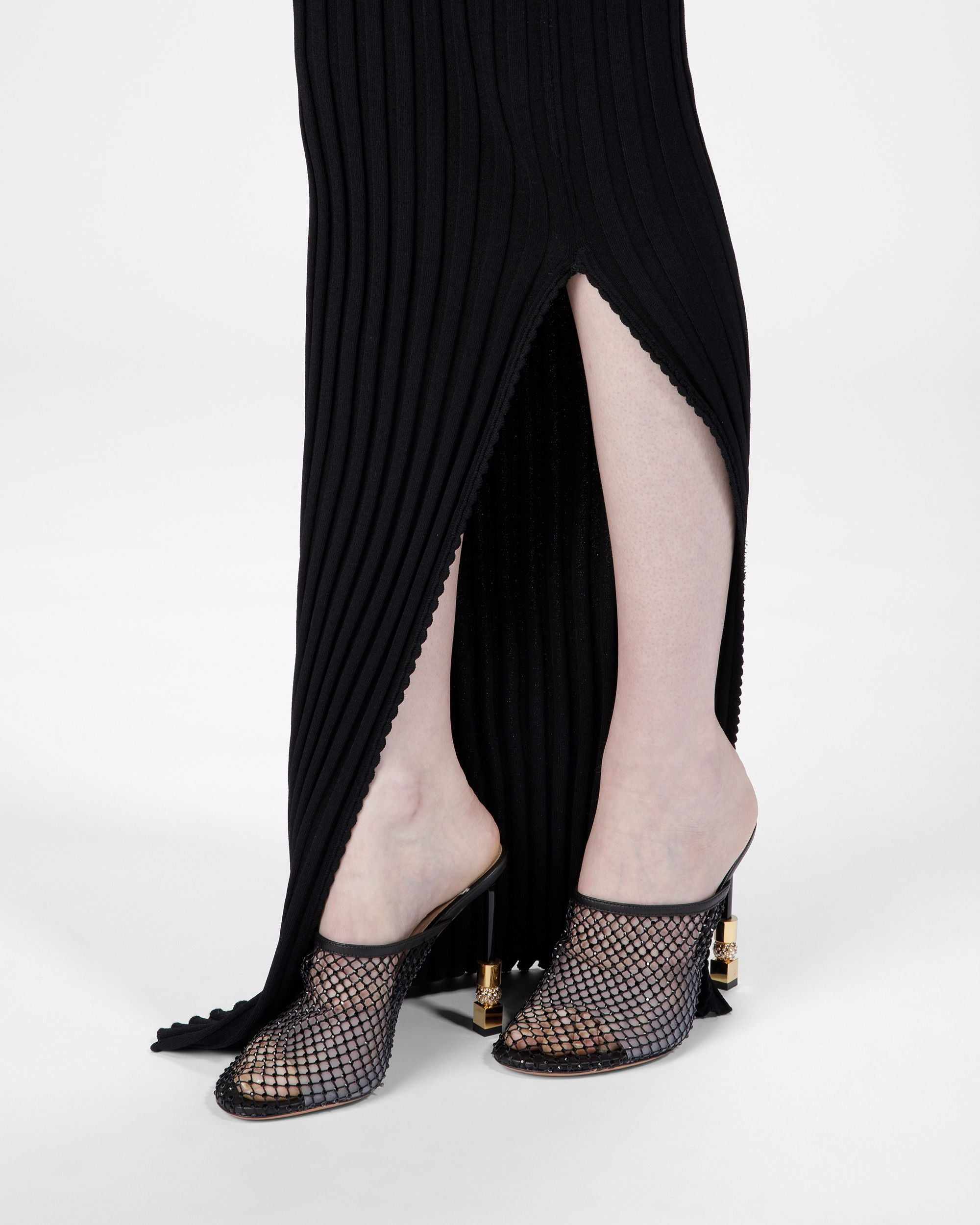 Crystal Fishnet Mule - Women's - Bally - 06