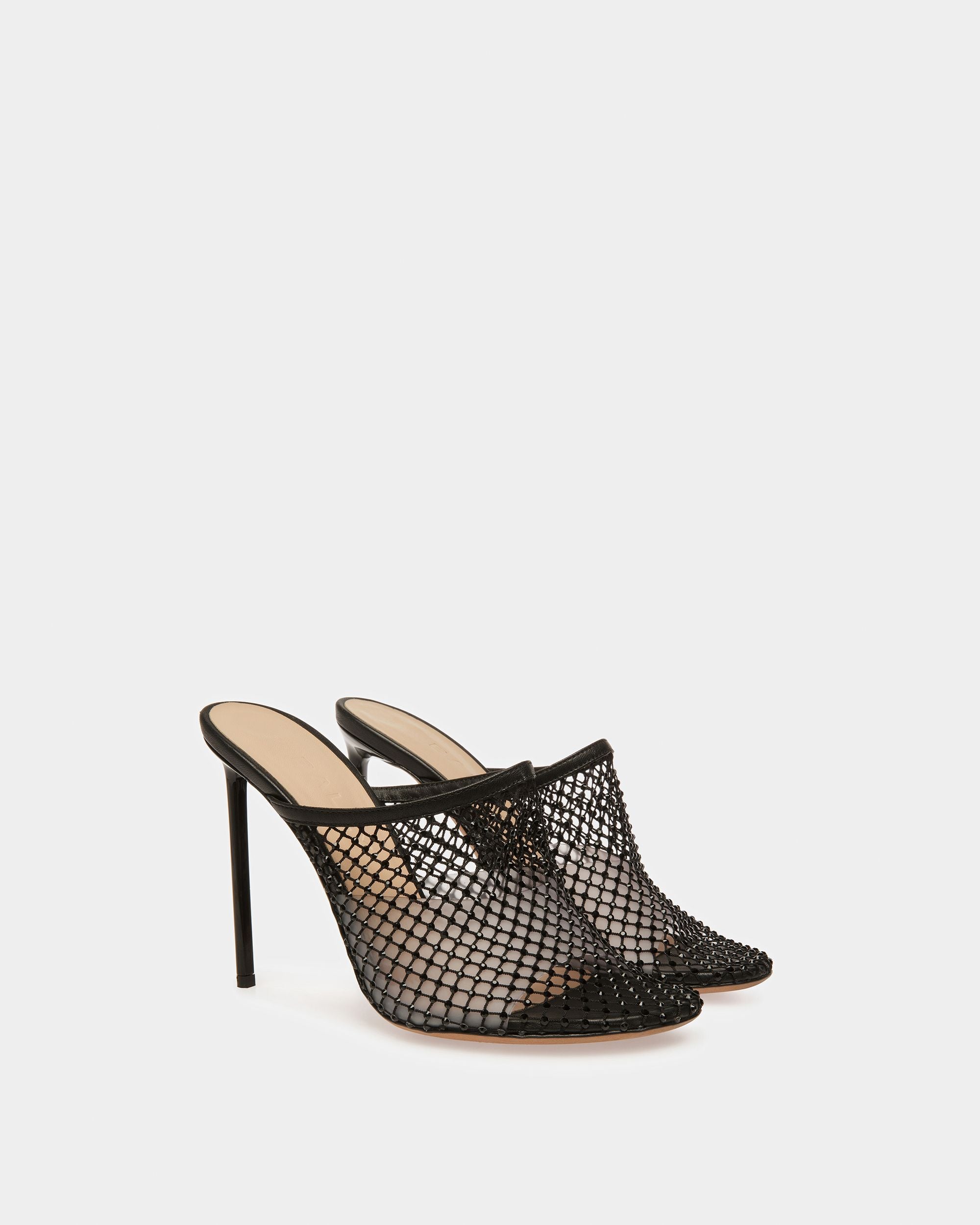Crystal Fishnet Mule - Women's - Bally - 07