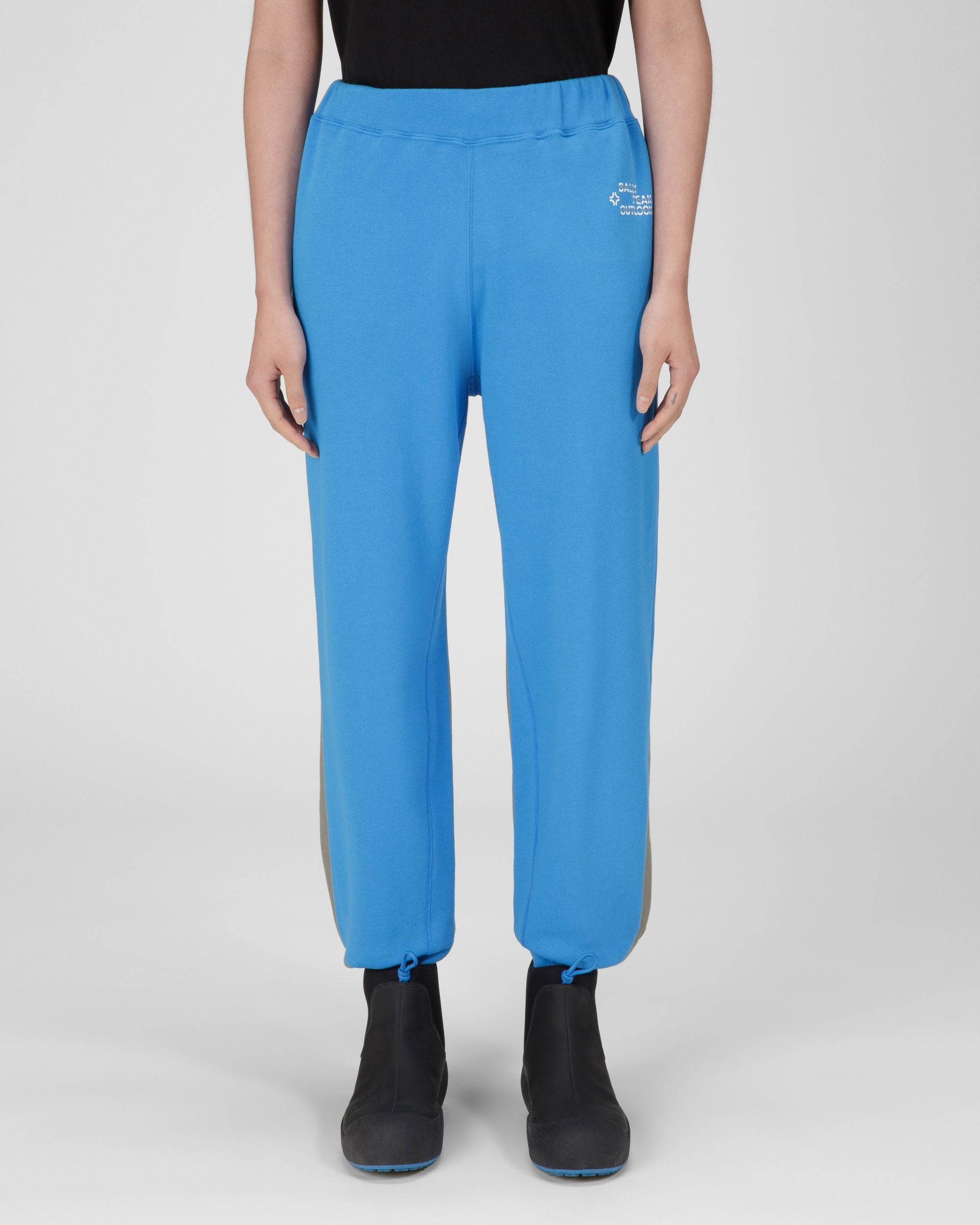 Organic Cotton Joggers In Blue - Women's - Bally - 02
