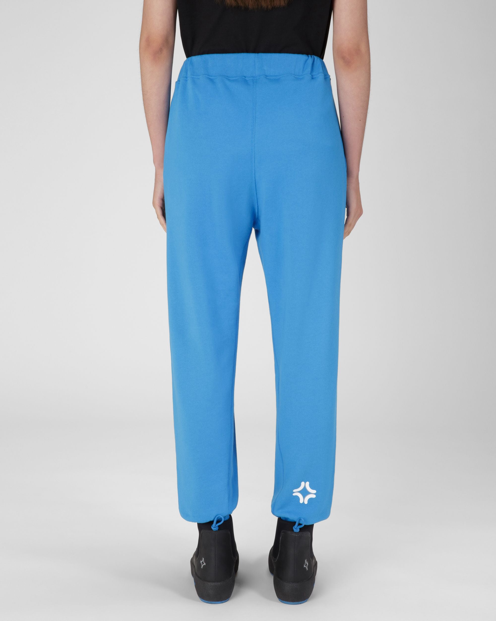 Organic Cotton Joggers In Blue - Women's - Bally - 03