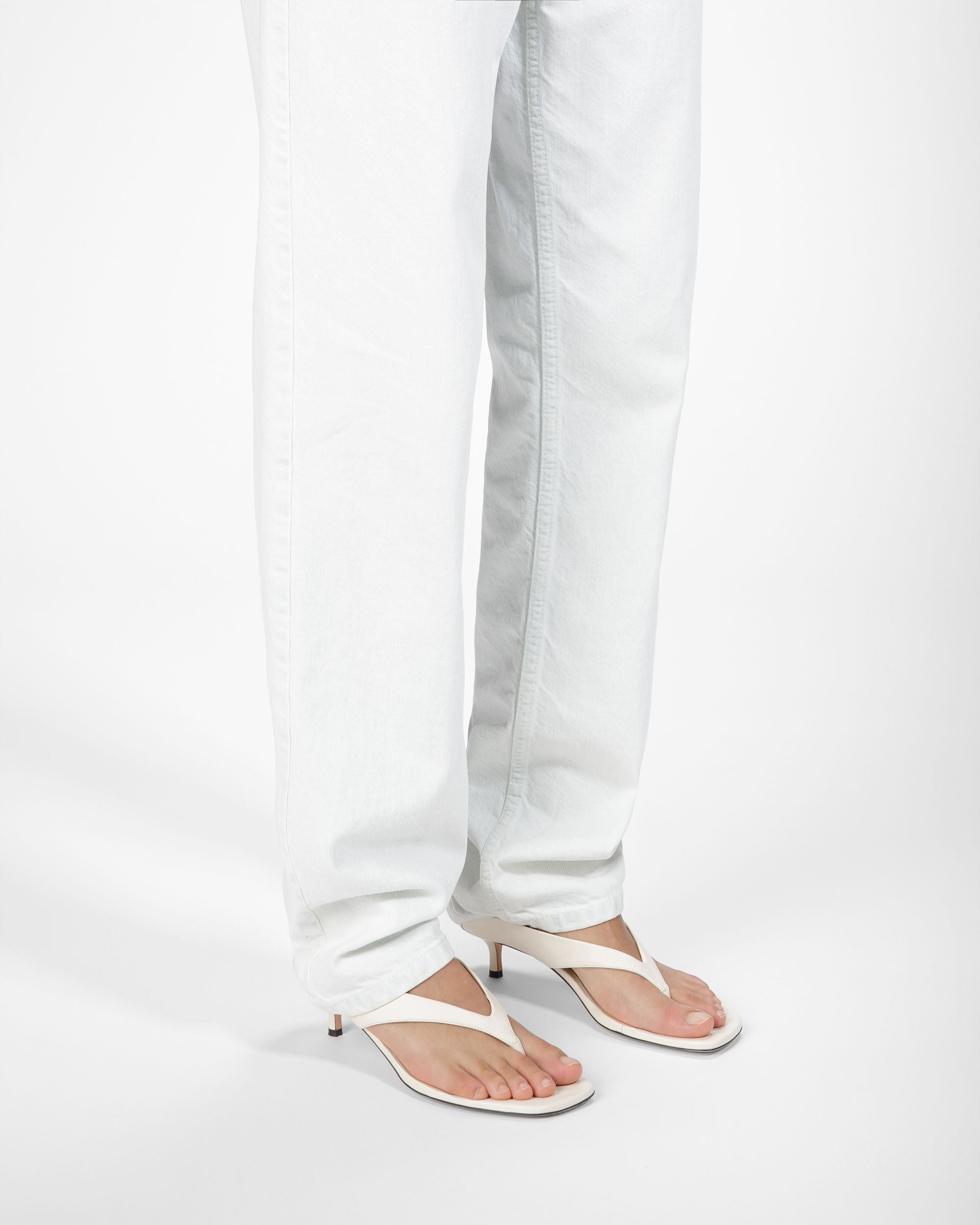 Nyna Leather Sandals In Bone - Women's - Bally - 06