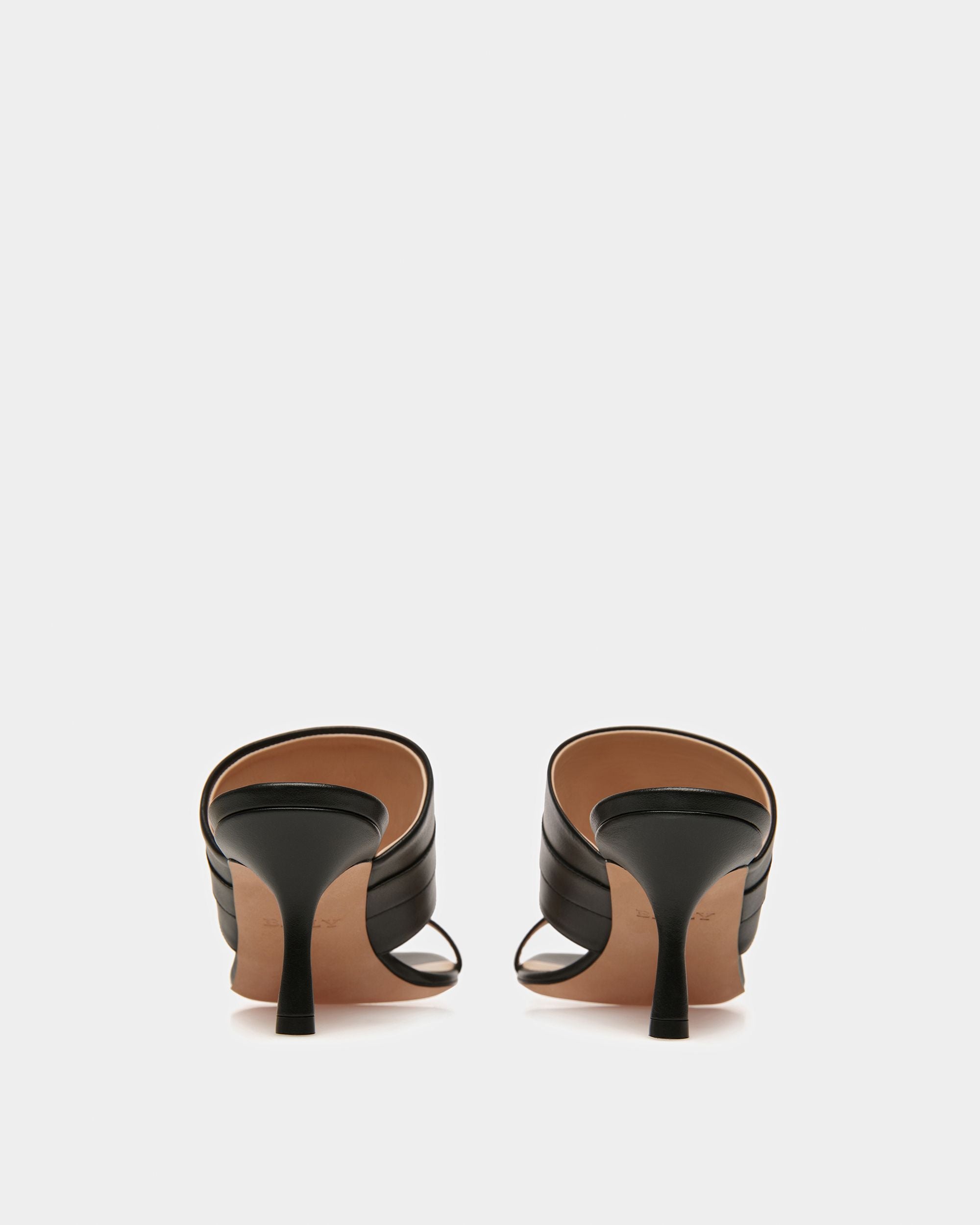 Ella Leather Sandals In Black - Women's - Bally - 03