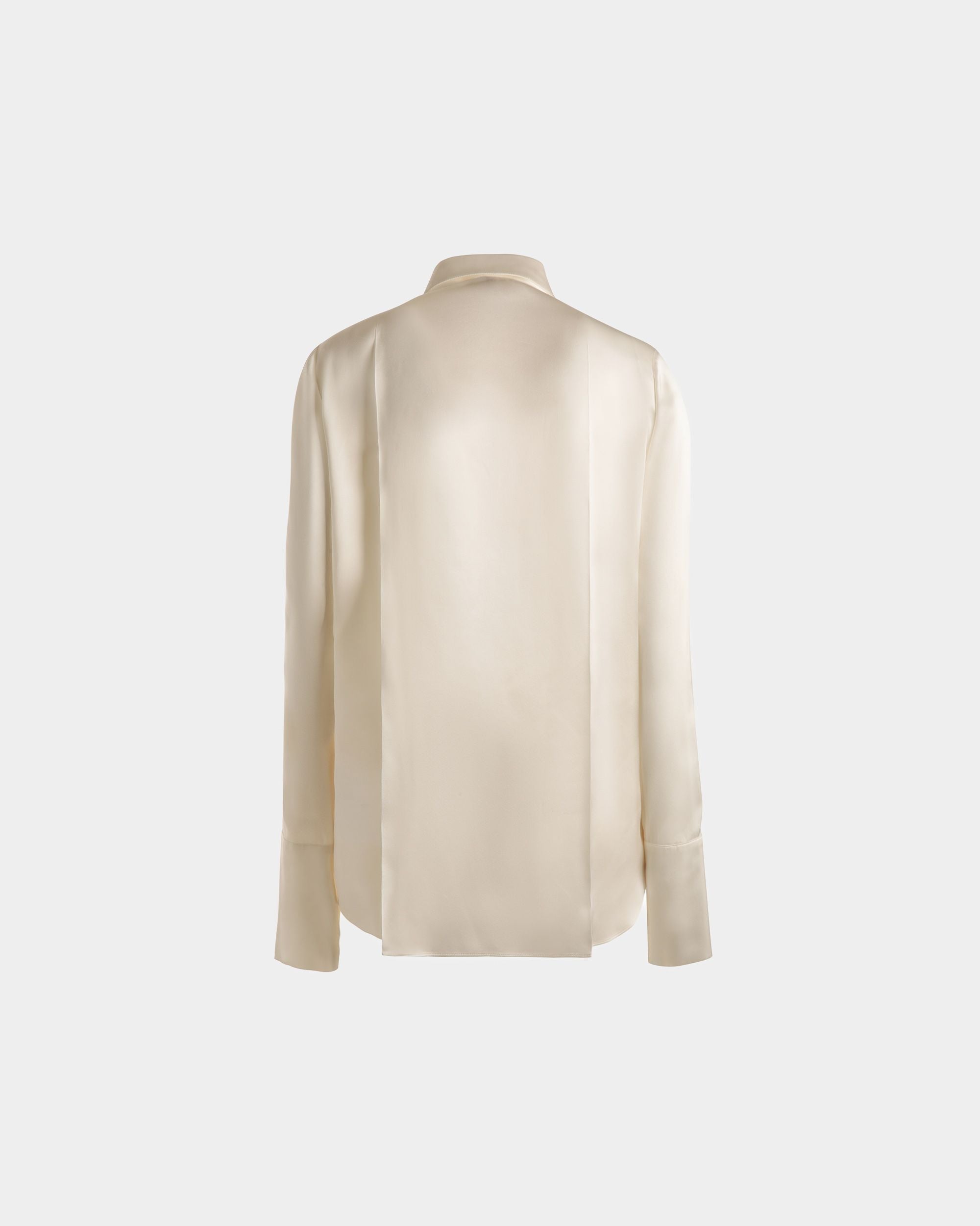 Silk Shirt In White - Women's - Bally - 04