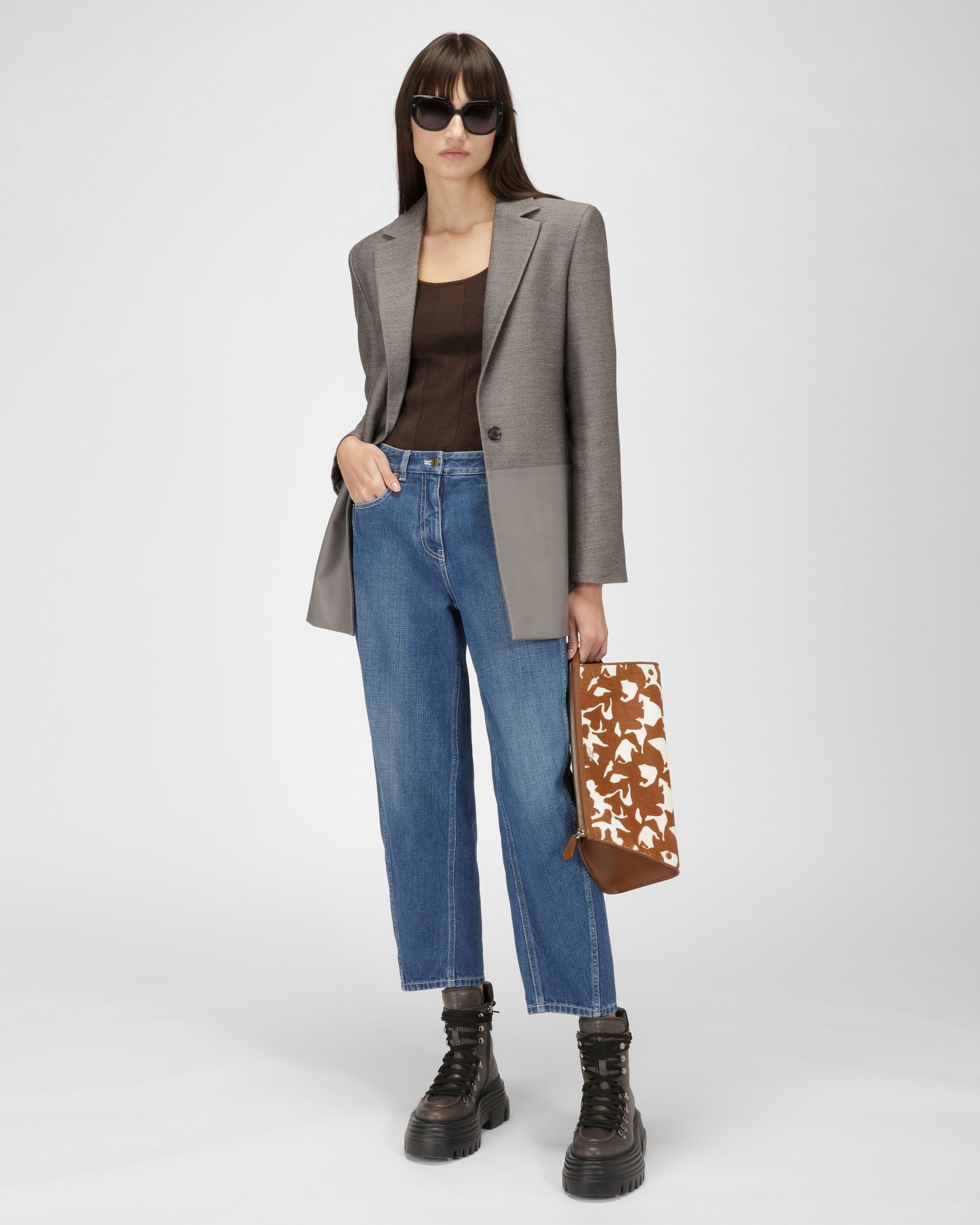 Cotton Jeans In Blue - Women's - Bally - 04