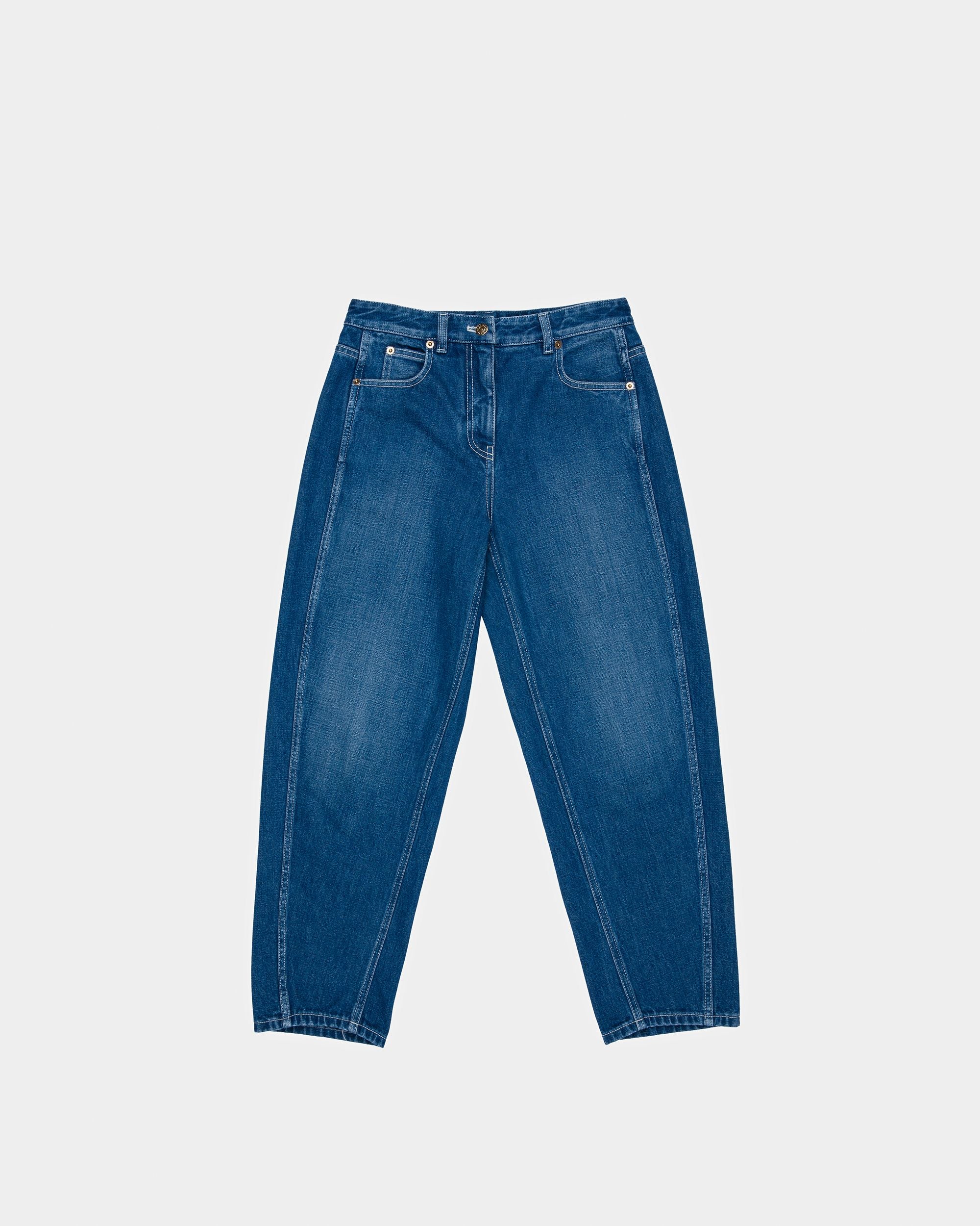 Cotton Jeans In Blue - Women's - Bally - 05