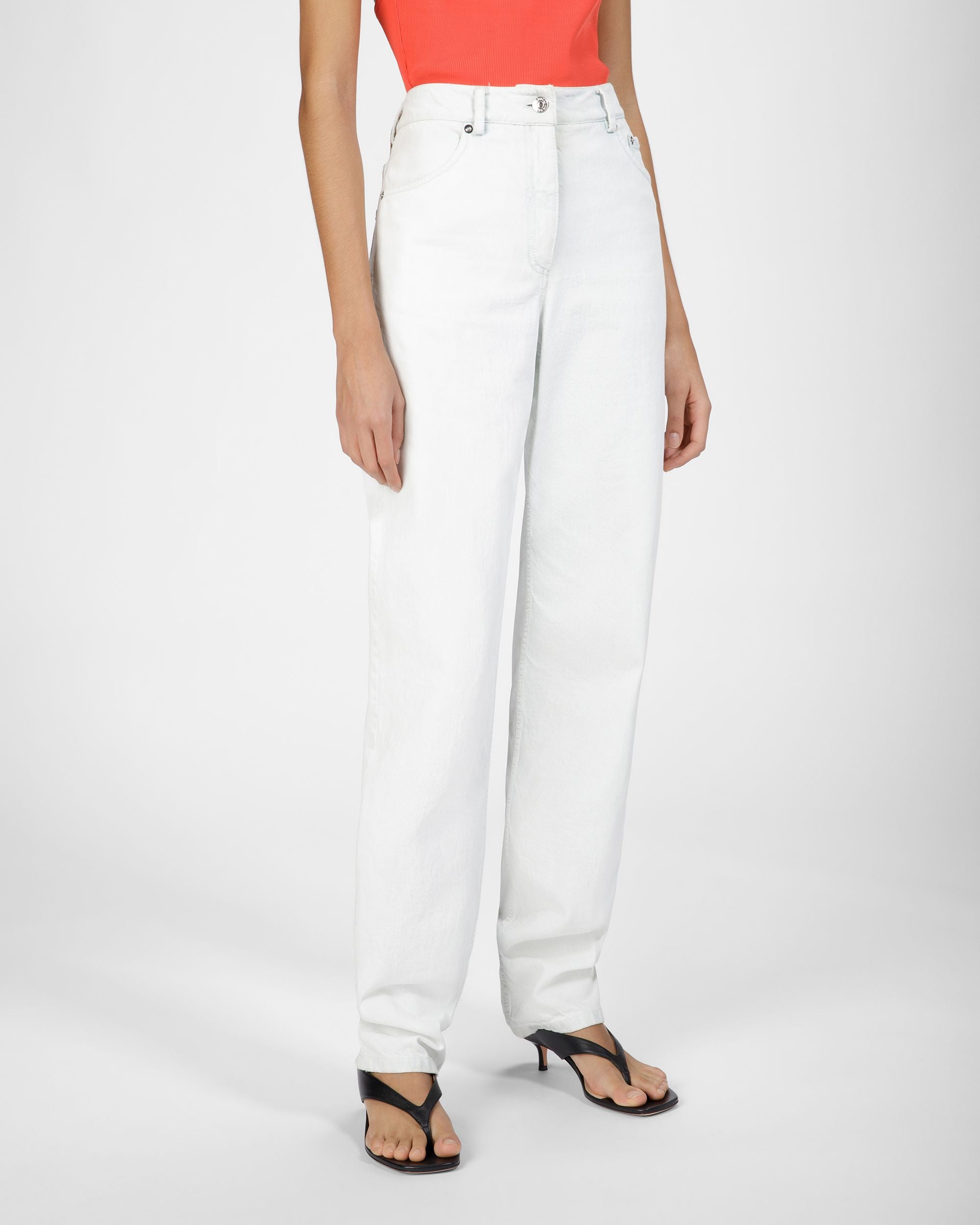 Denim Trousers - Women's - Bally - 03