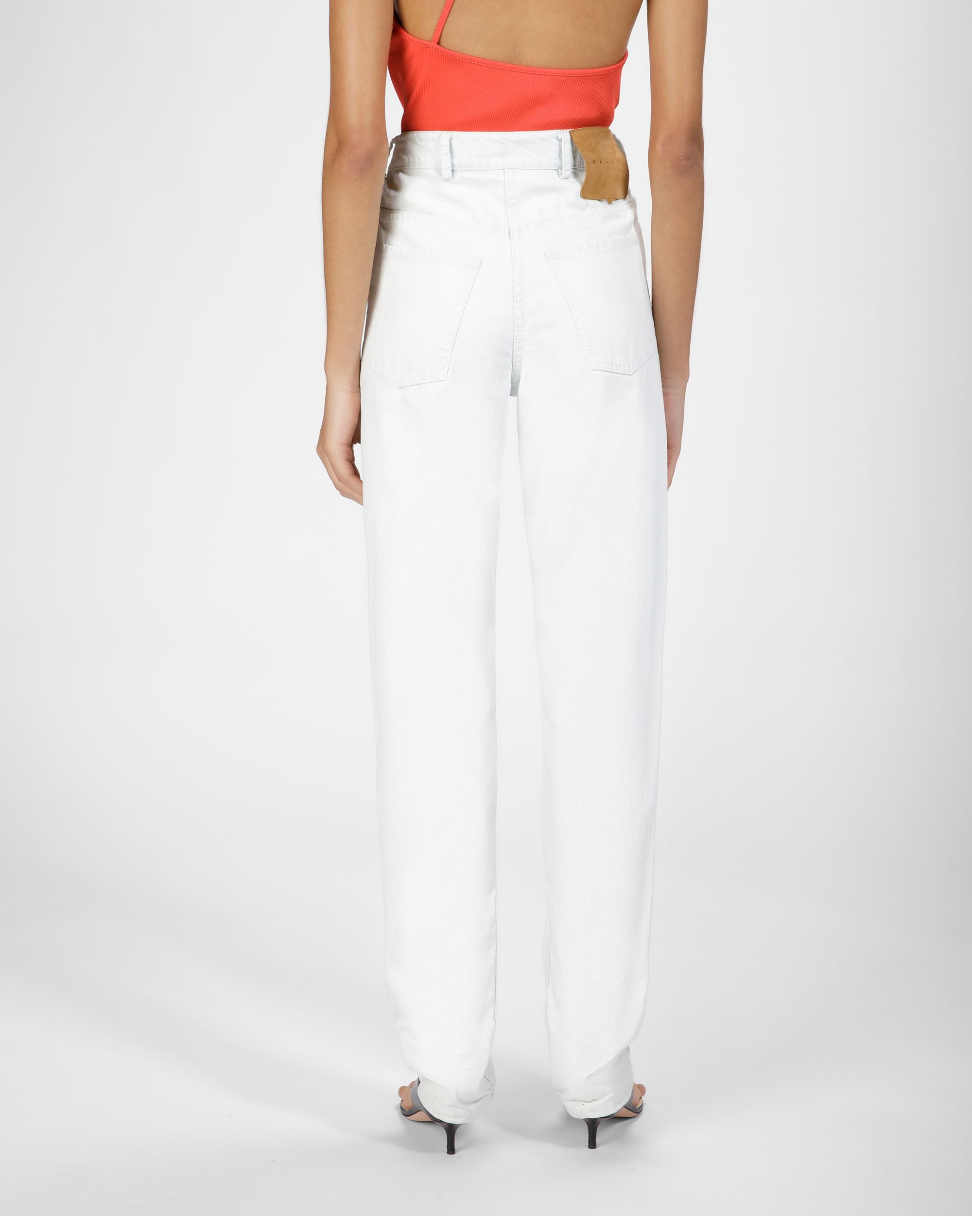 Denim Trousers - Women's - Bally - 05